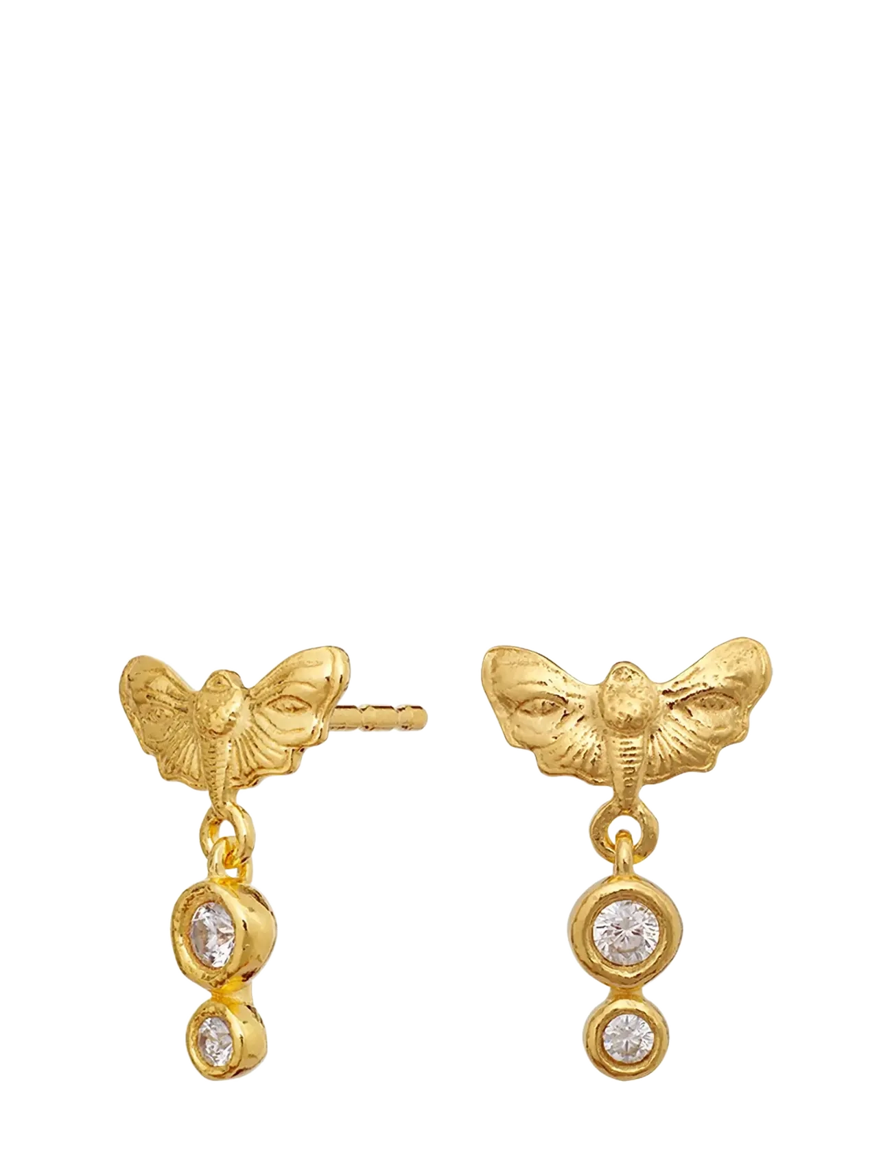 Maanesten - Clio Earrings - Øreringe med vedhæng - gold - 1