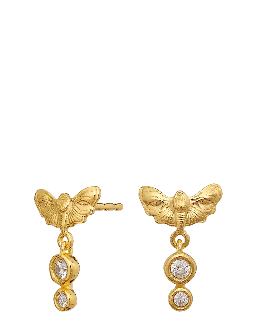 Maanesten - Clio Earrings - Øreringe med vedhæng - gold - 1