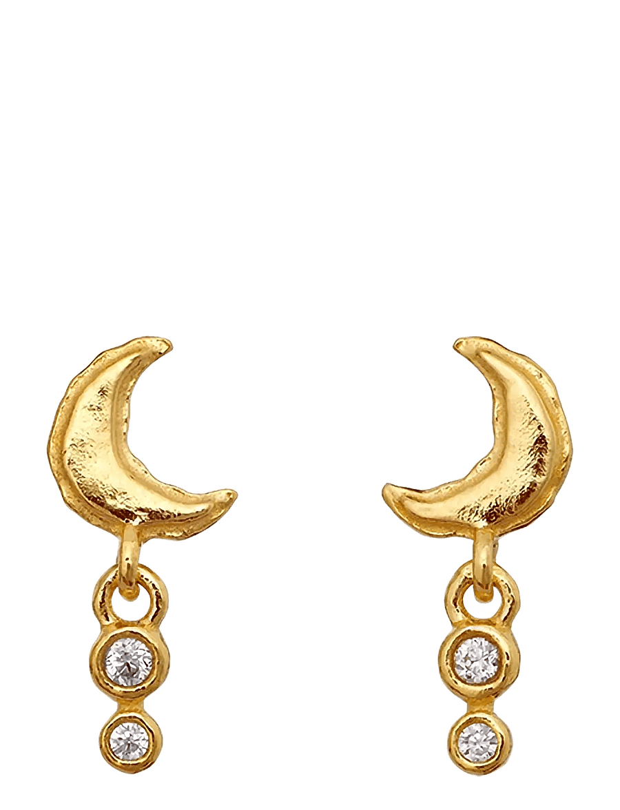 Maanesten - Hilma Earrings - Øreringe med vedhæng - gold - 0