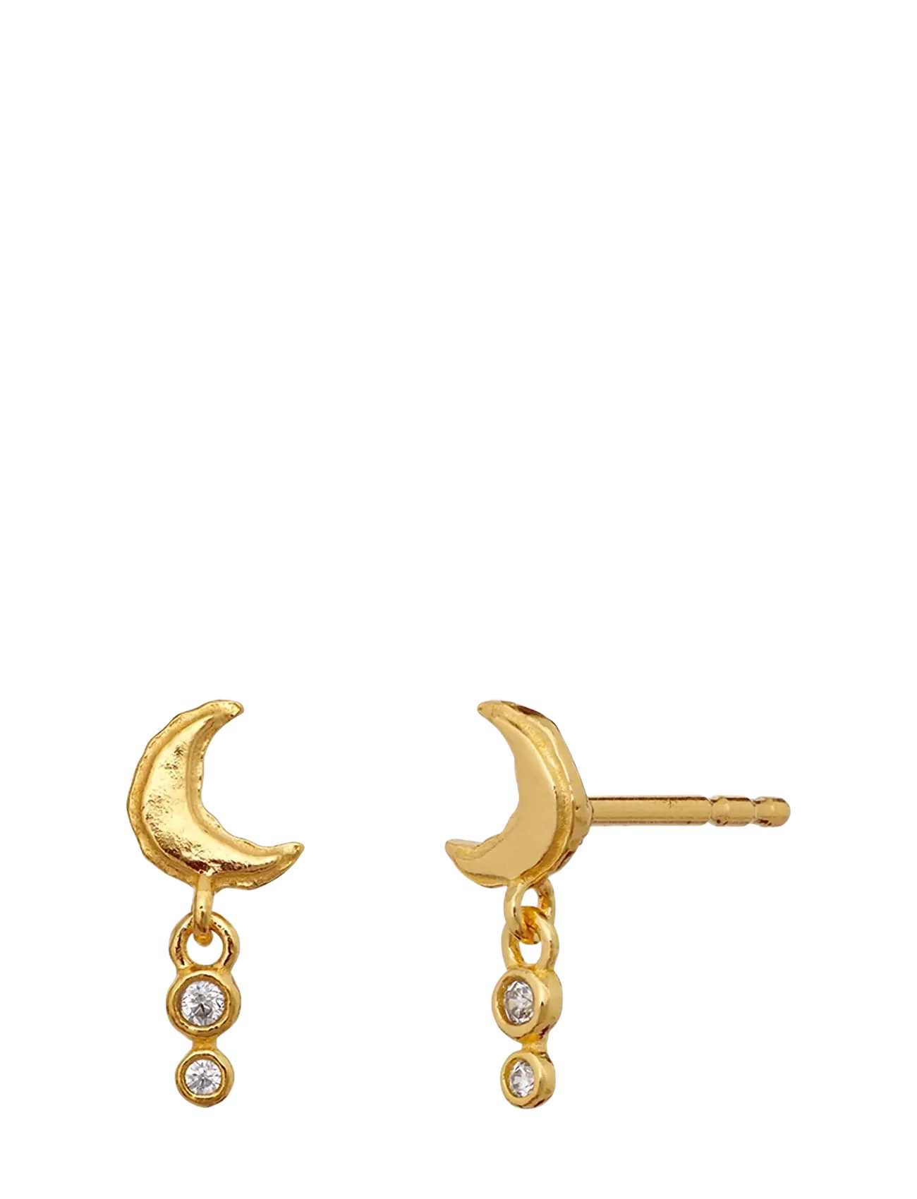 Maanesten - Hilma Earrings - Øreringe med vedhæng - gold - 2
