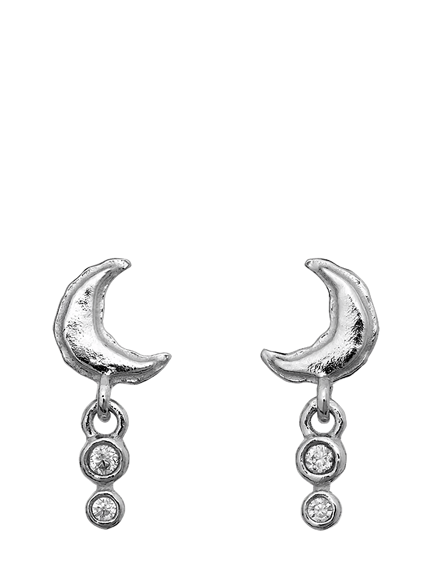 Maanesten - Hilma Earrings - Øreringe med vedhæng - silver - 0