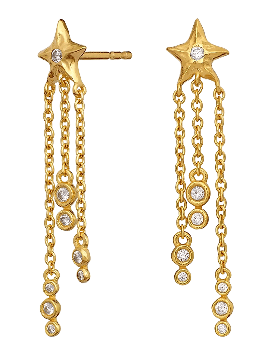 Maanesten - Clara Earrings - Øreringe med vedhæng - gold - 2
