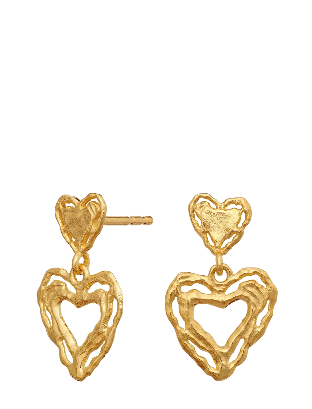 Maanesten - Martha Earrings - Øreringe med vedhæng - gold - 1