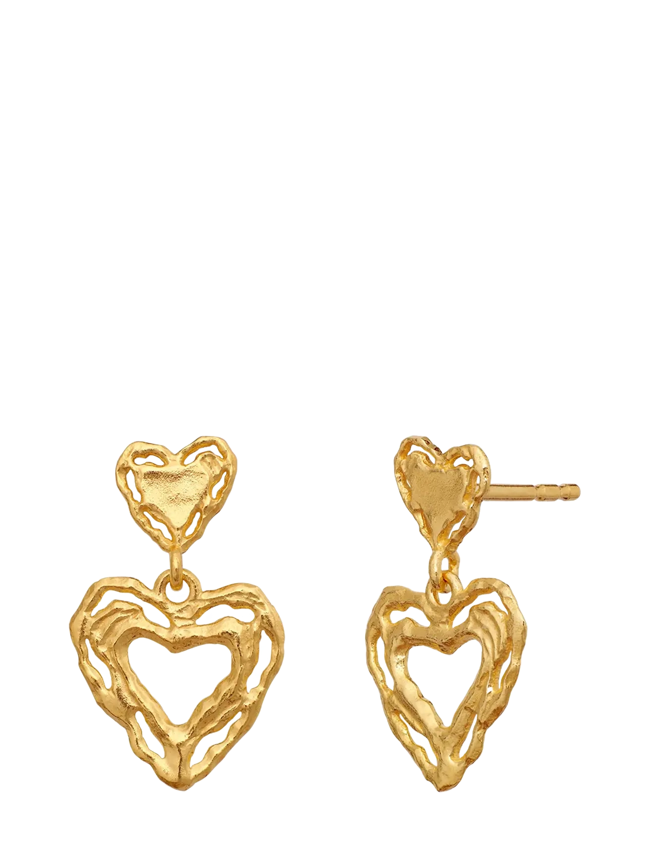 Maanesten - Martha Earrings - Øreringe med vedhæng - gold - 2