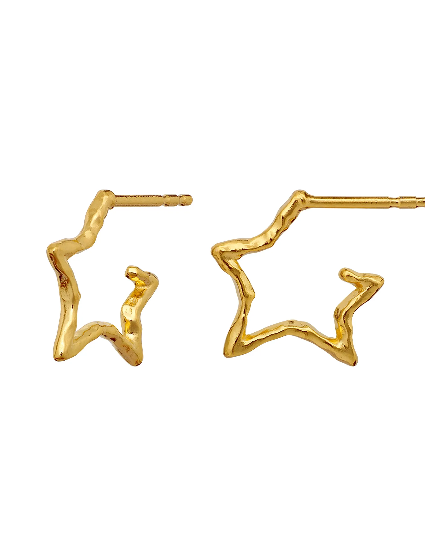 Maanesten - Zara Earrings - statement øreringe - gold - 2