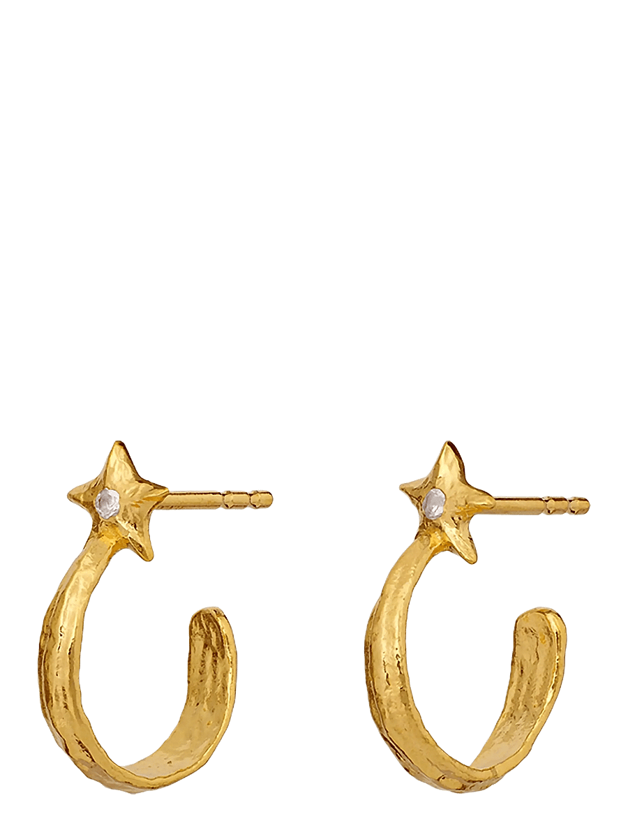 Maanesten - Winona Petite Earrings - creoler & hoops - gold - 0