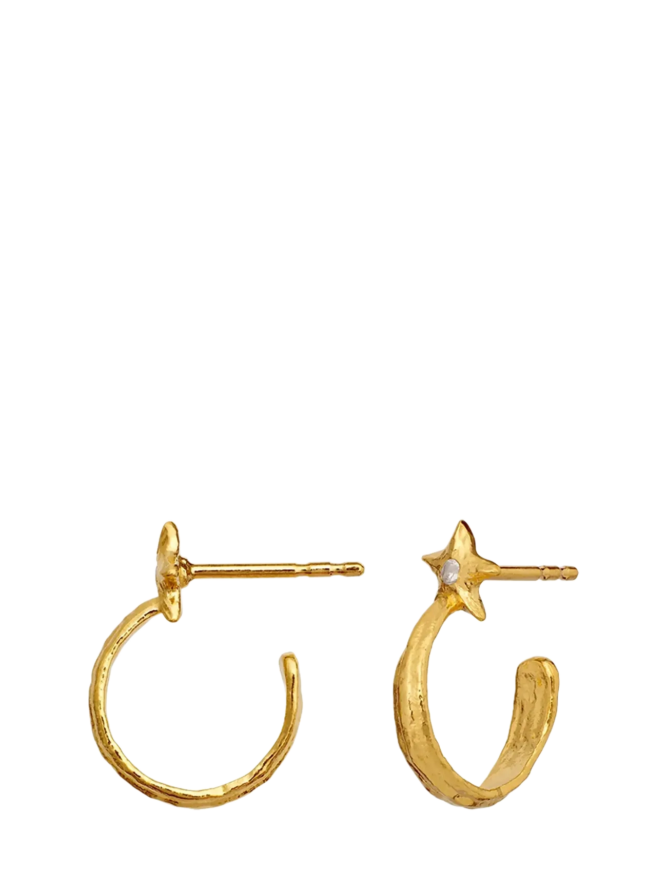 Maanesten - Winona Petite Earrings - creoler & hoops - gold - 1