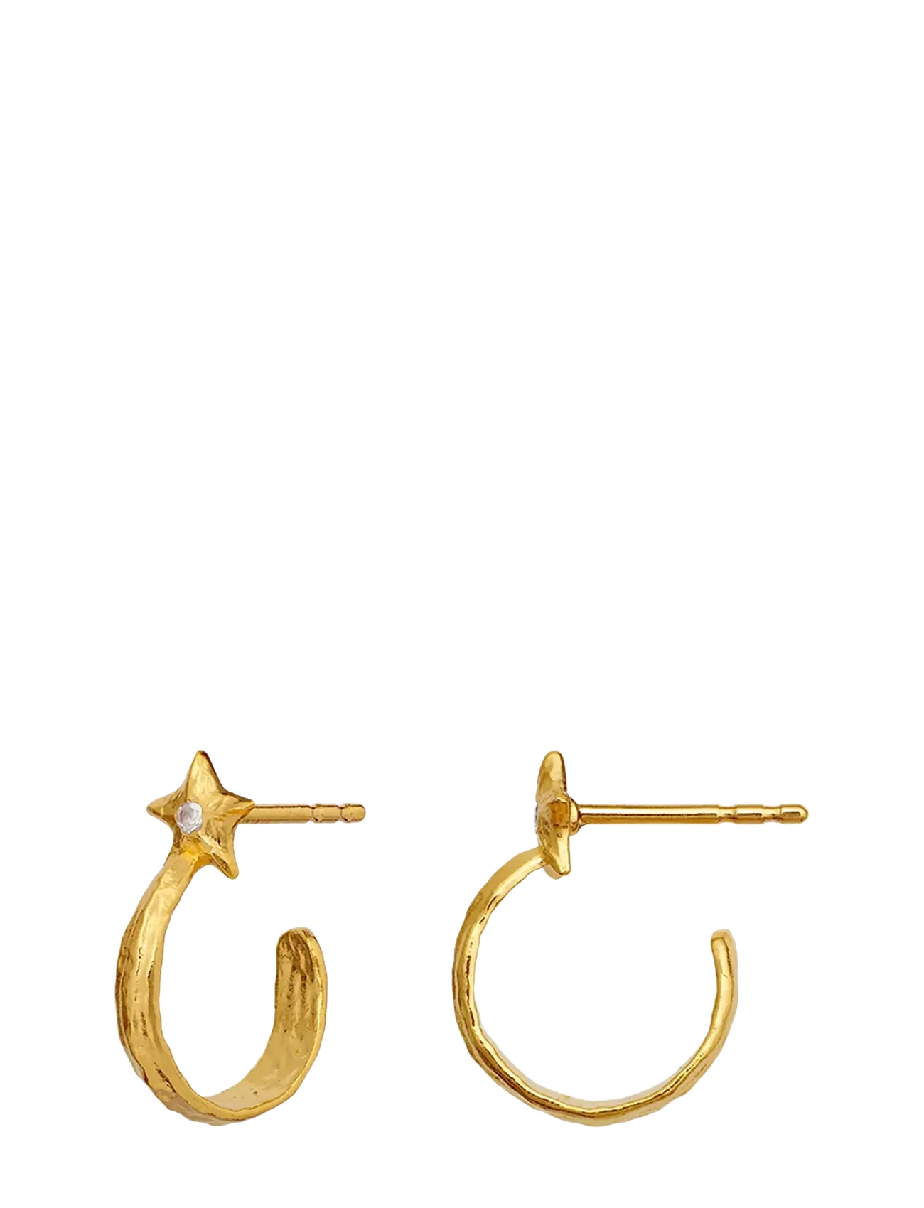 Maanesten - Winona Petite Earrings - creoler & hoops - gold - 2
