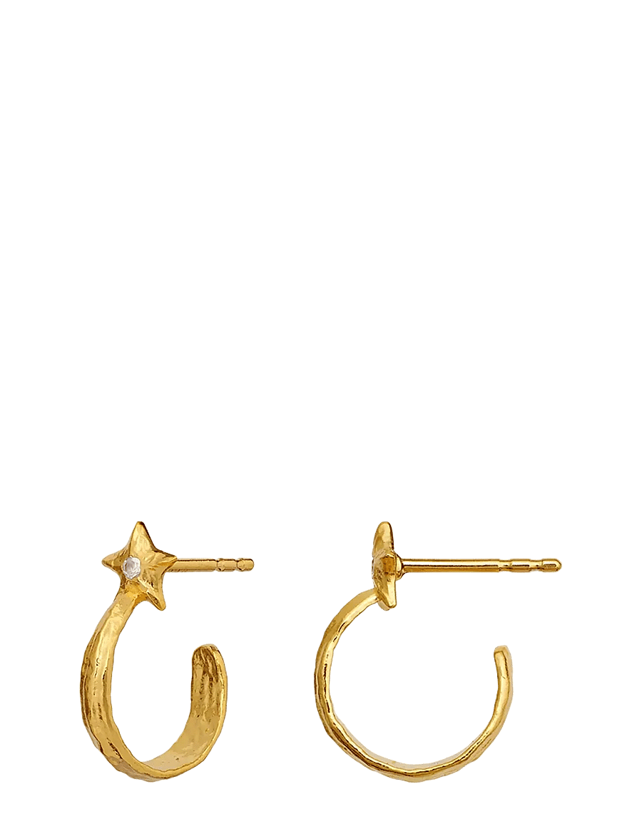Maanesten - Winona Petite Earrings - creoler & hoops - gold - 2