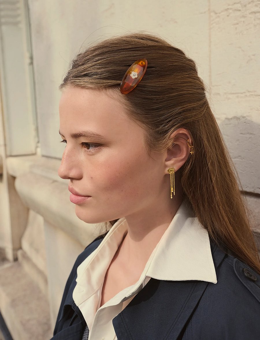 Maanesten - Funda Earrings - ohrhänger - gold - 4