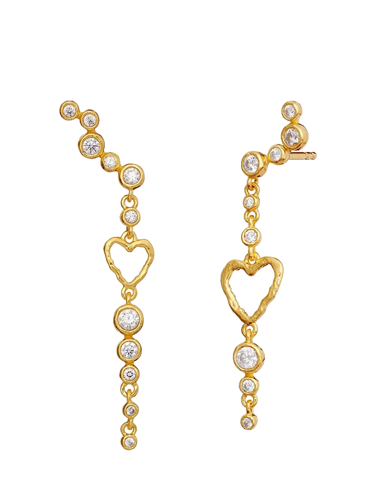 Maanesten - Ina Earrings - Øreringe med vedhæng - gold - 3