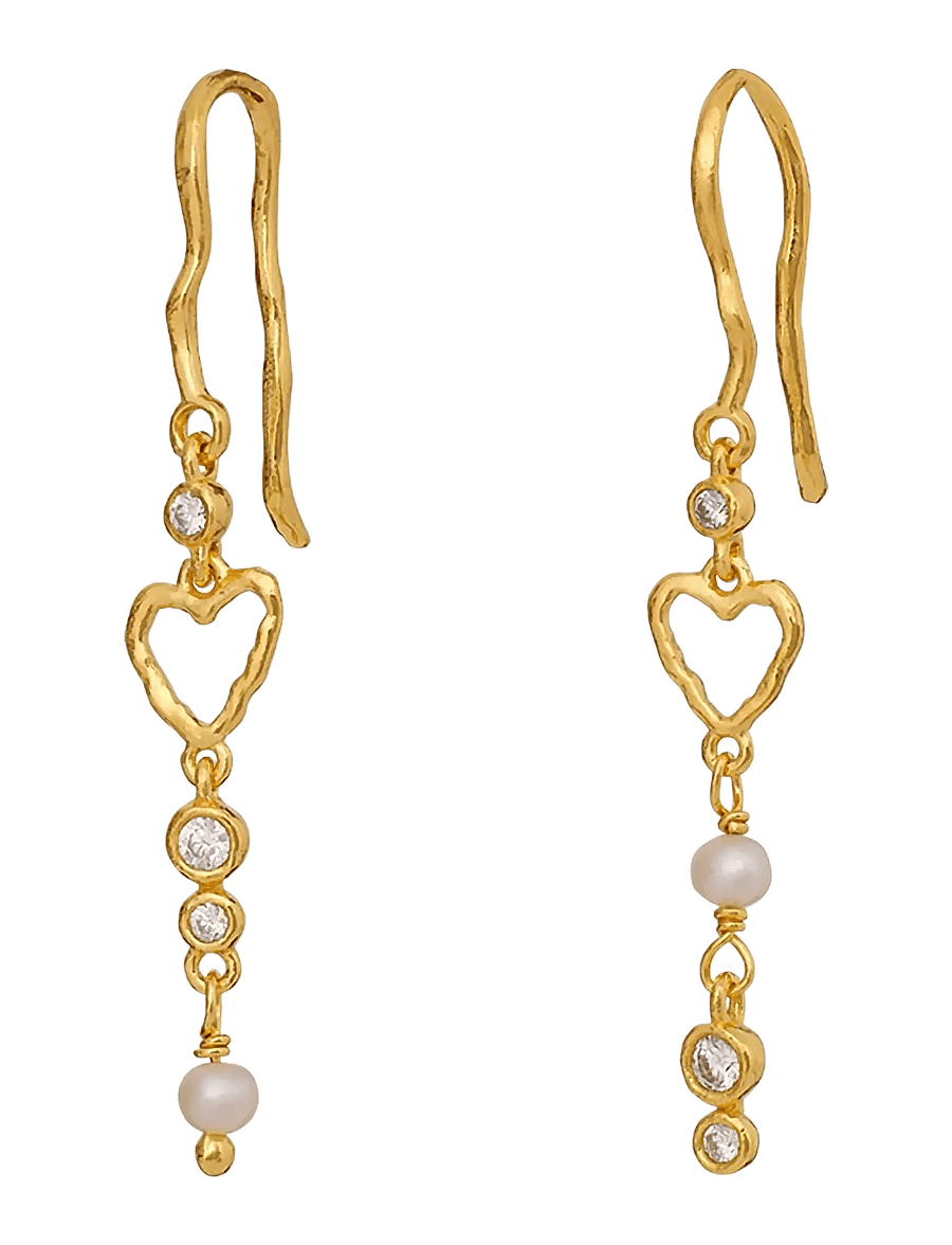 Maanesten - Kali Earrings - Øreringe med vedhæng - gold - 0