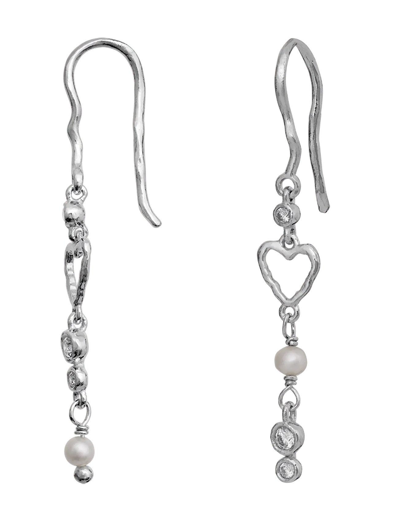 Maanesten - Kali Earrings - Øreringe med vedhæng - silver - 1