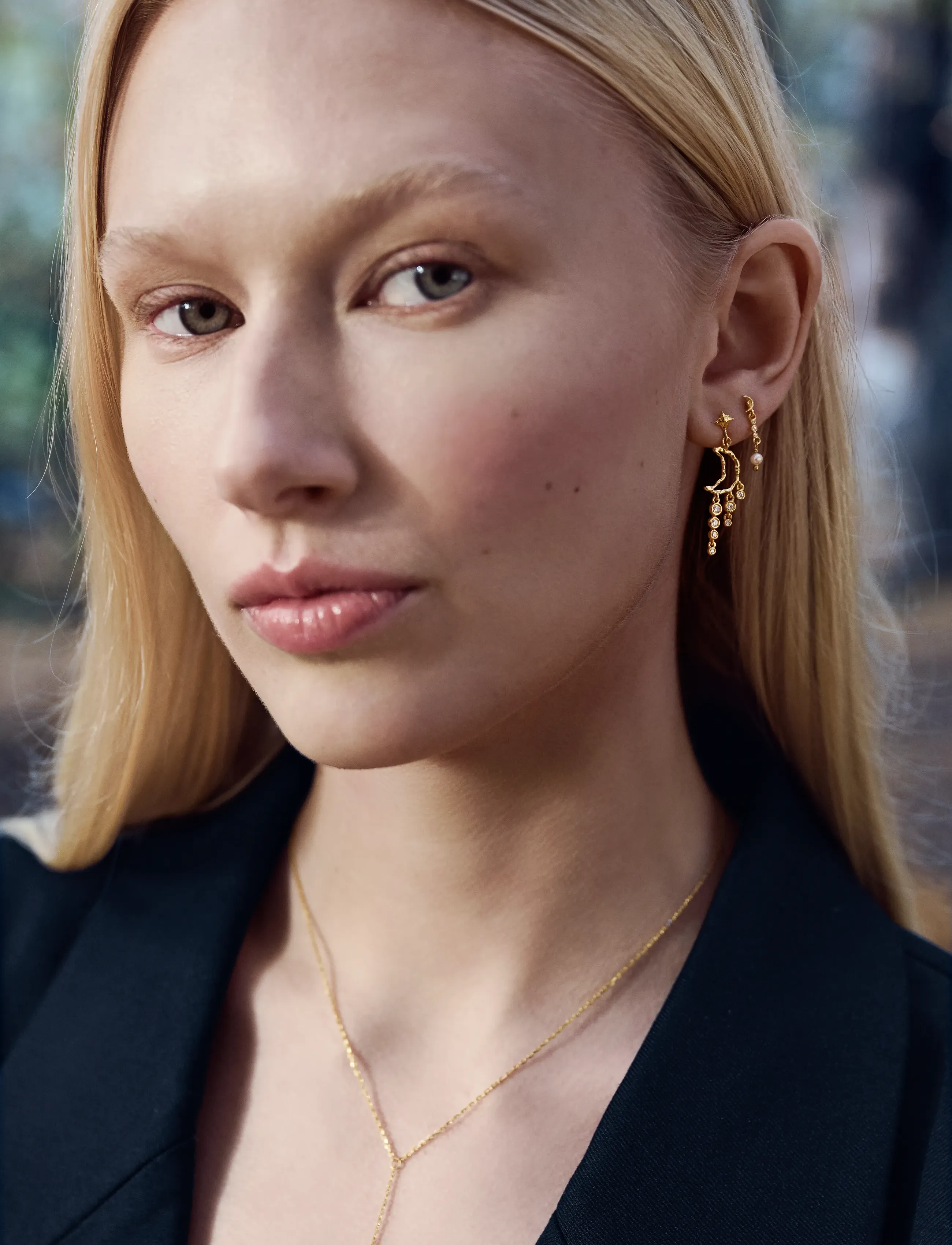 Maanesten - Lumi Earrings - gold - 0