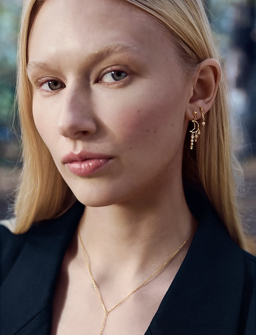 Maanesten - Lumi Earrings - gold - 0