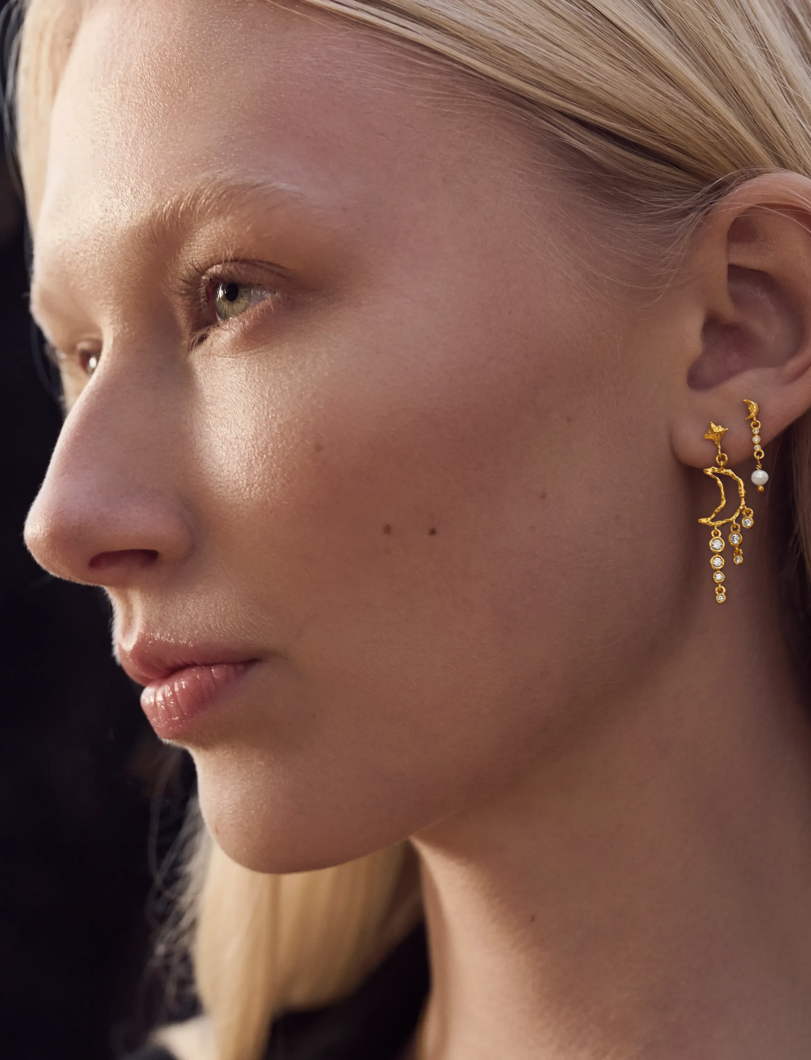 Maanesten - Lumi Earrings - gold - 2
