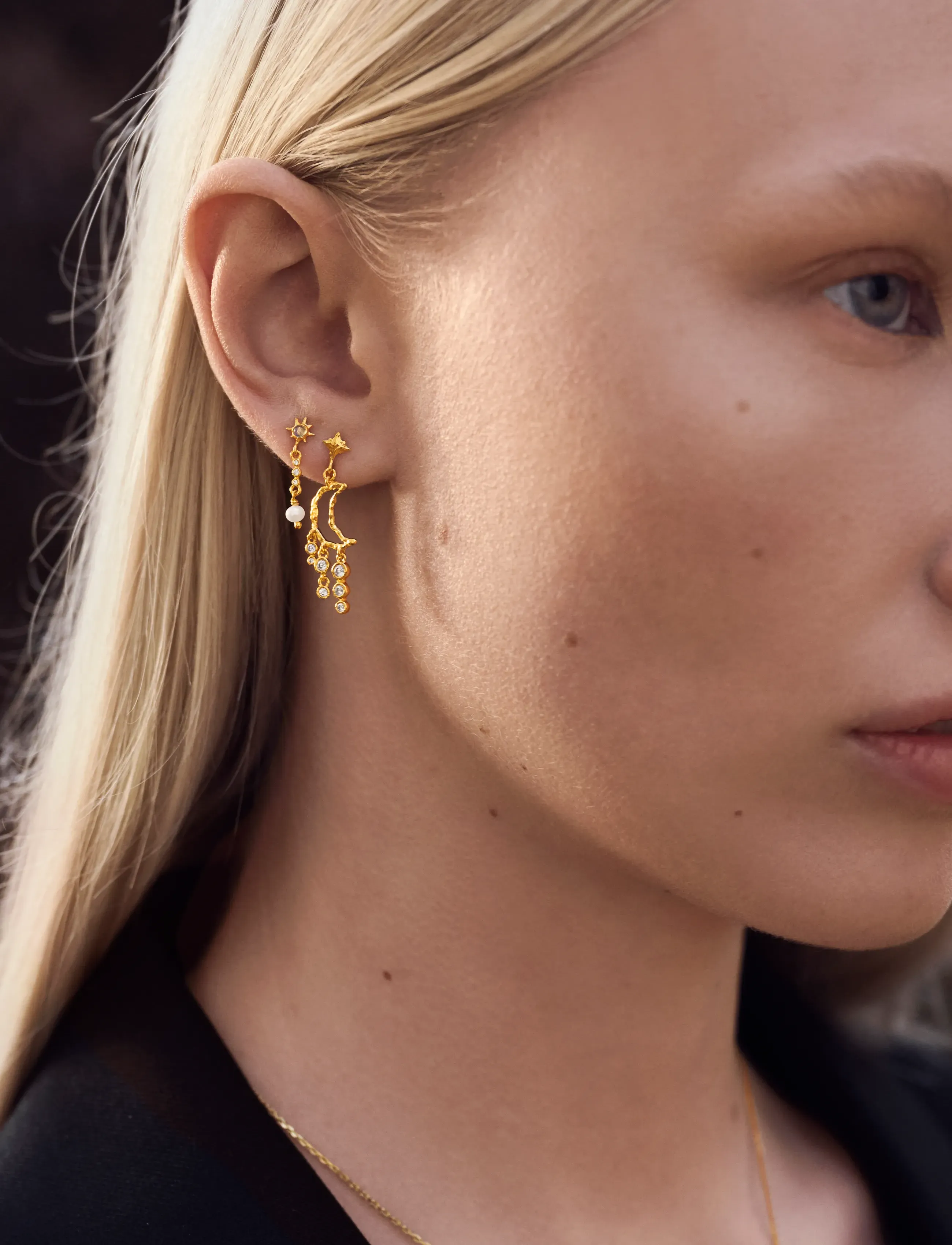 Maanesten - Lumi Earrings - gold - 5