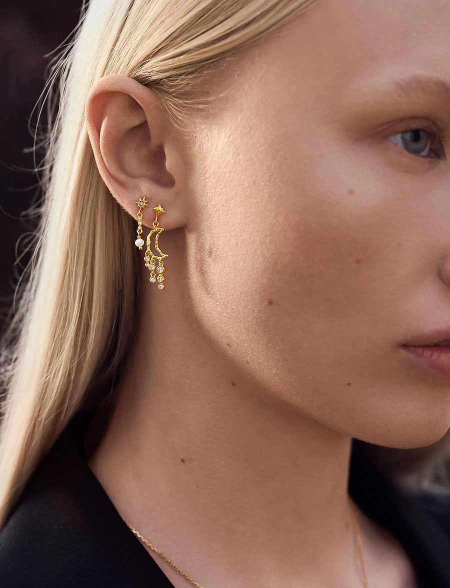 Maanesten - Lumi Earrings - gold - 5