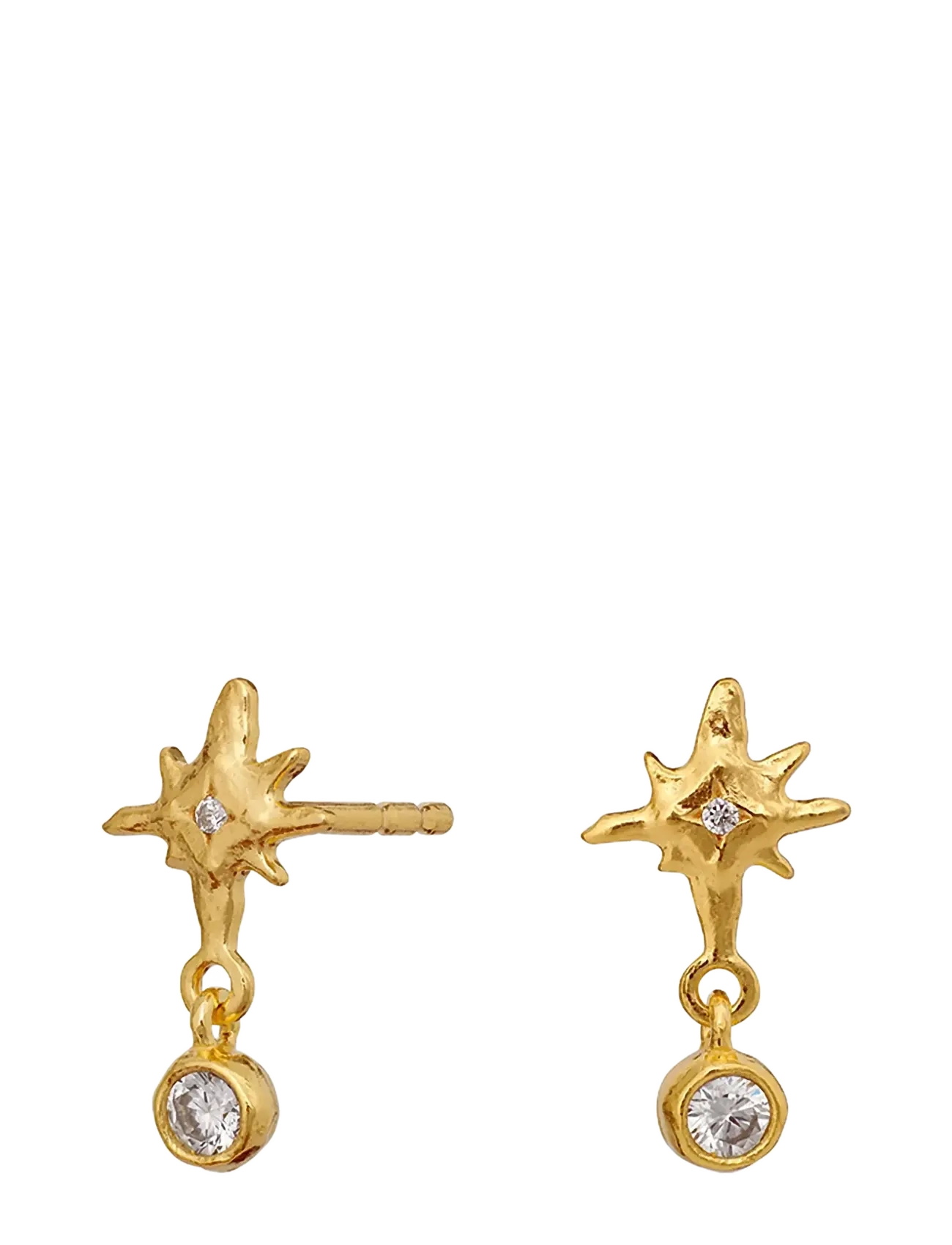 Maanesten - Nor Earrings - Øreringe med vedhæng - gold - 2