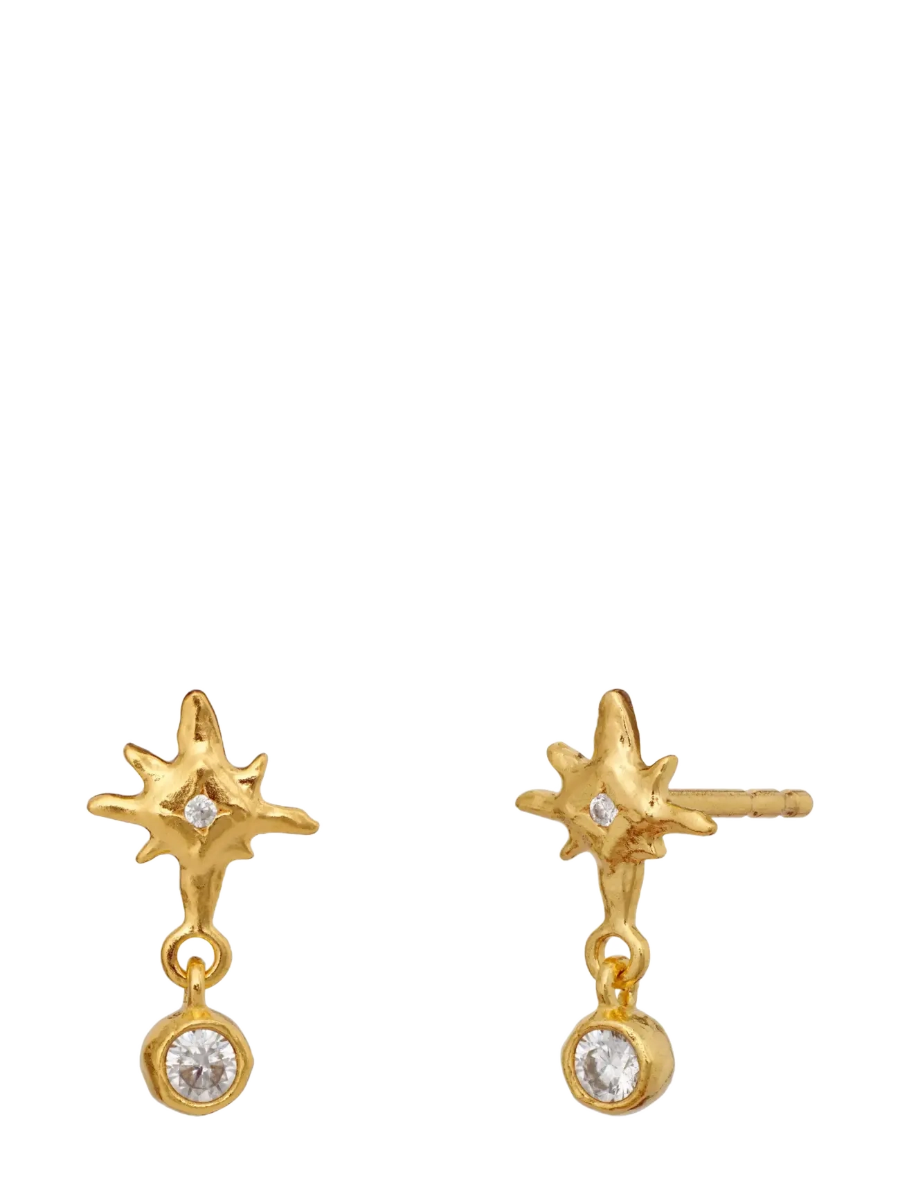 Maanesten - Nor Earrings - Øreringe med vedhæng - gold - 3