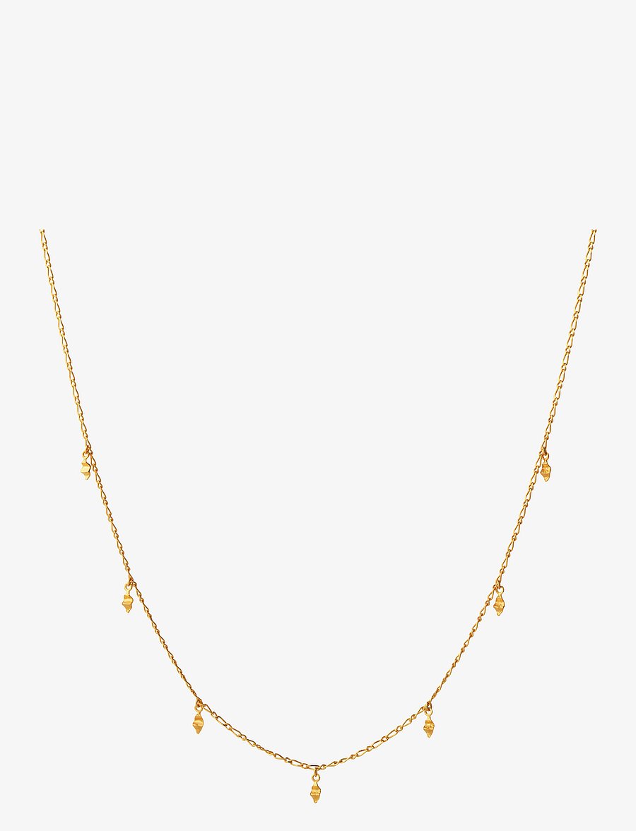 Maanesten - Una Necklace - halskæder - gold - 1