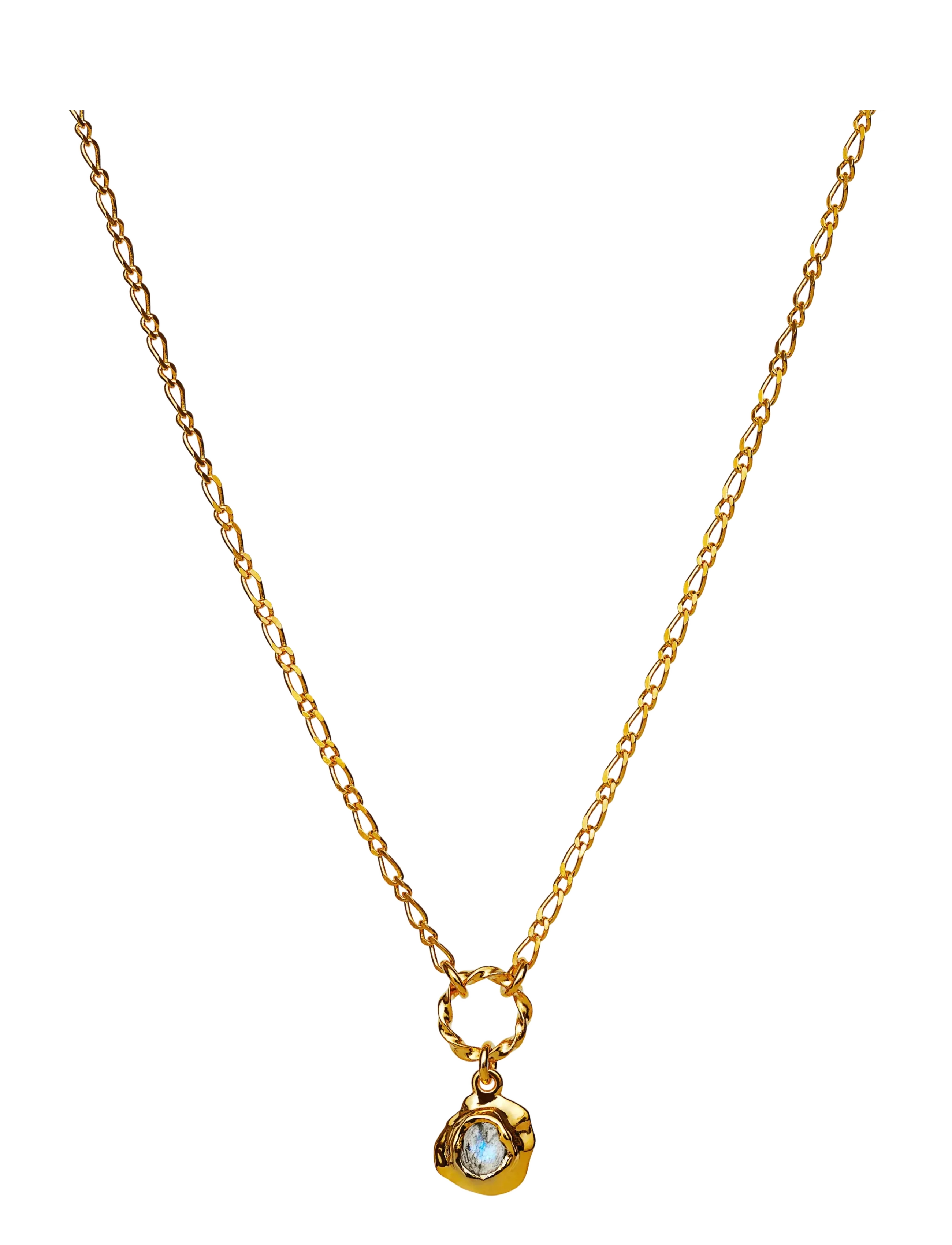 Maanesten Dorith Necklace, 450 MM, Necklaces, Gold - Chain Frauen