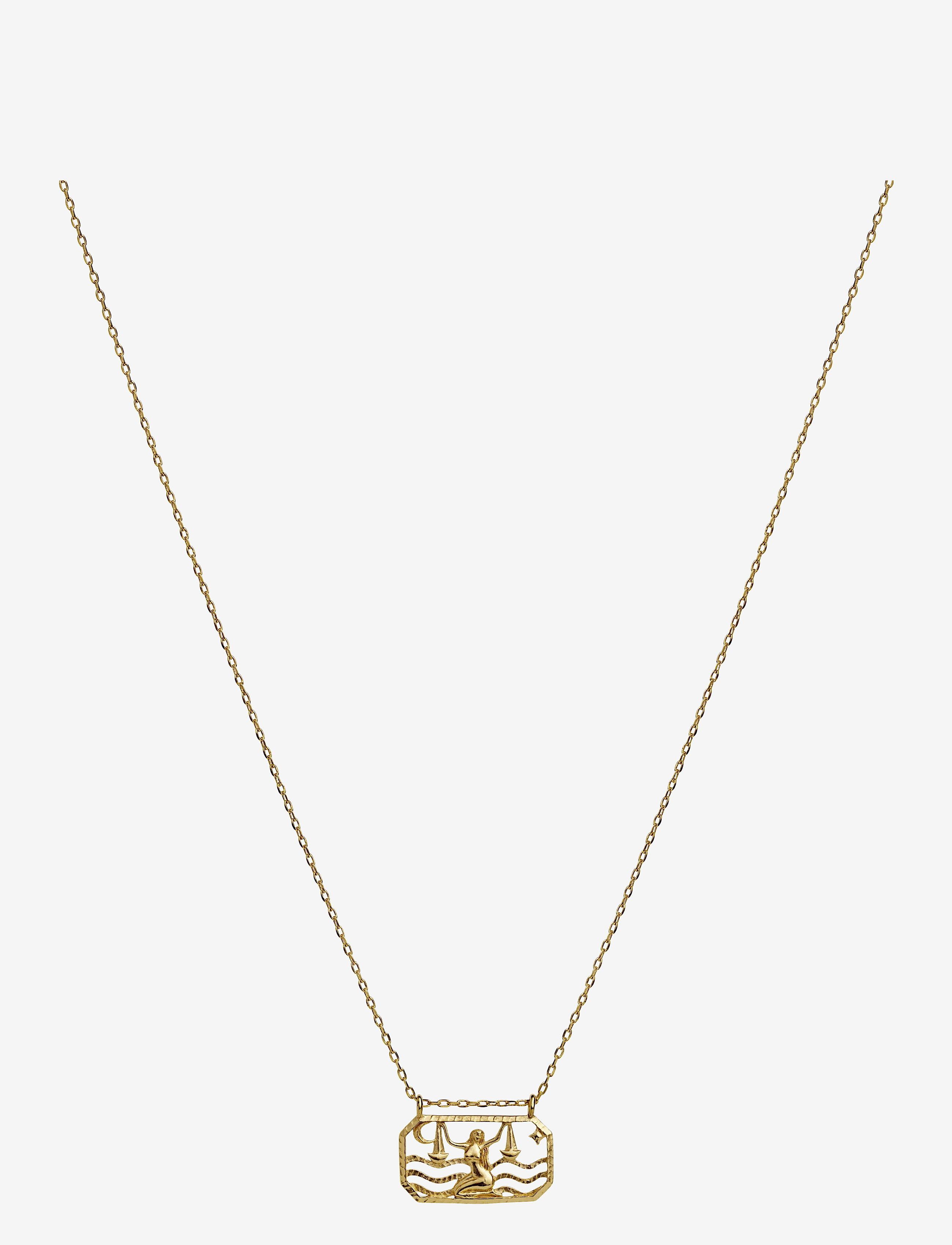 Maanesten Zodiac Libra Necklace 23. Sep - 22. Okt - Ketten mit Anhänger - GOLD / gold