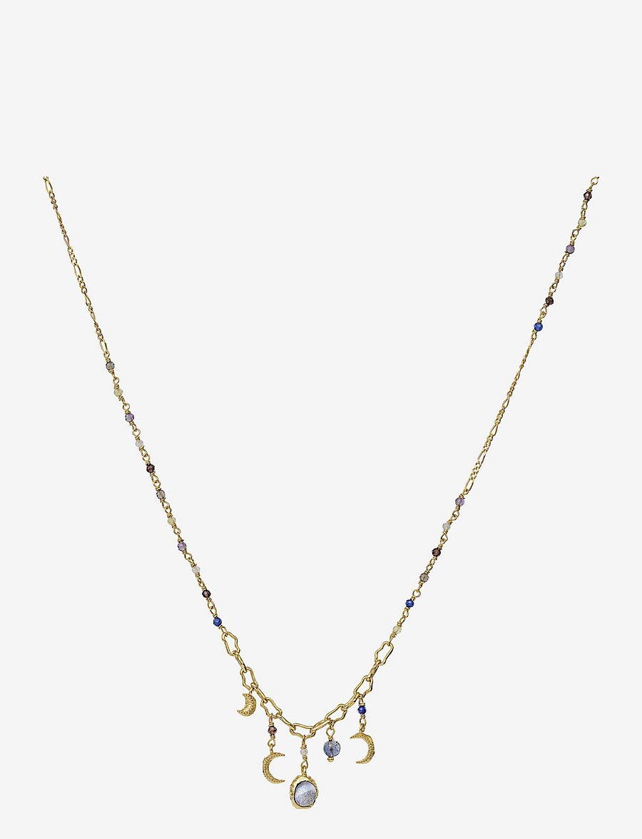 Maanesten - Oberon Necklace - guld - 0