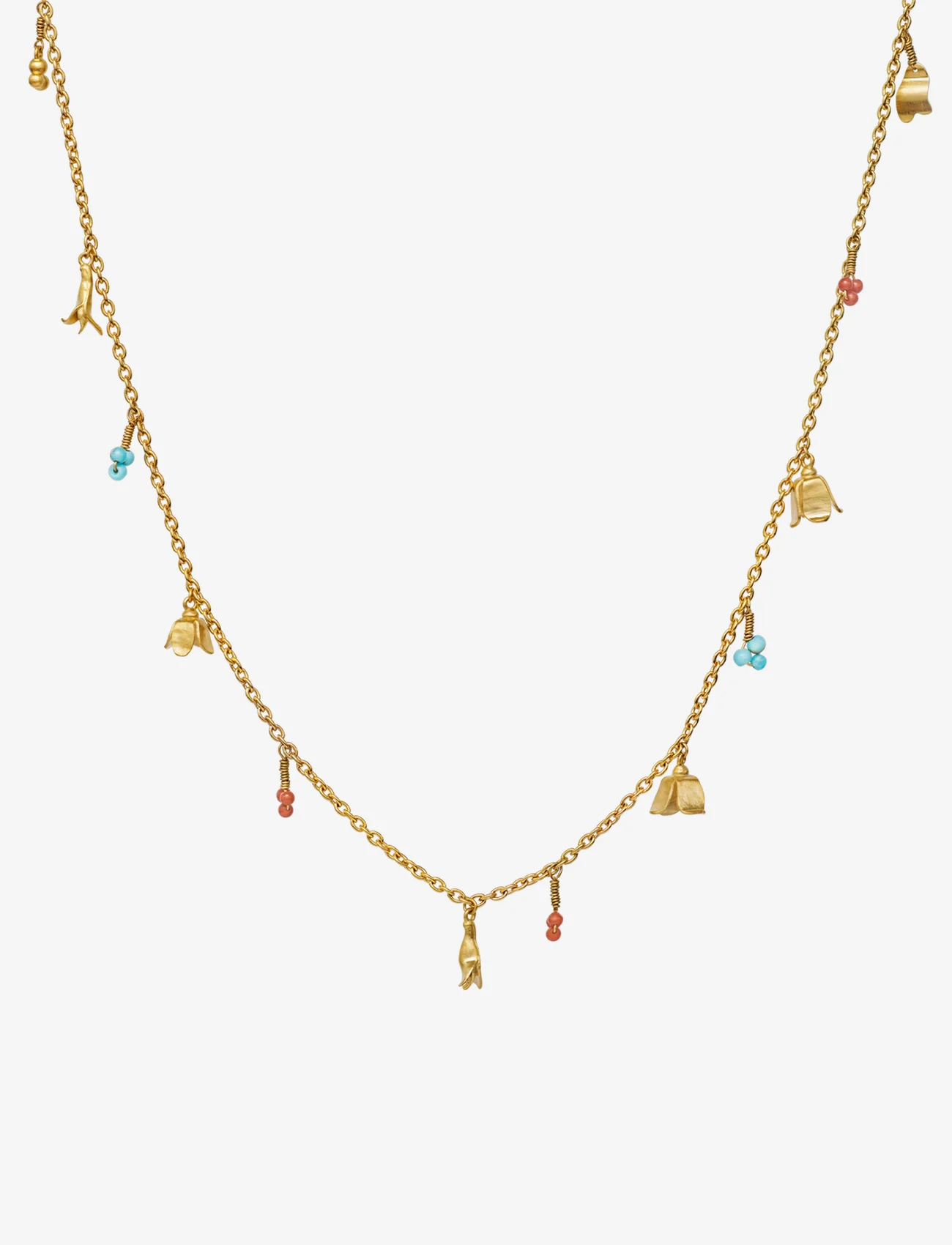 Maanesten - Bluebell Necklace - feestelijke kleding voor outlet-prijzen - gold - 0