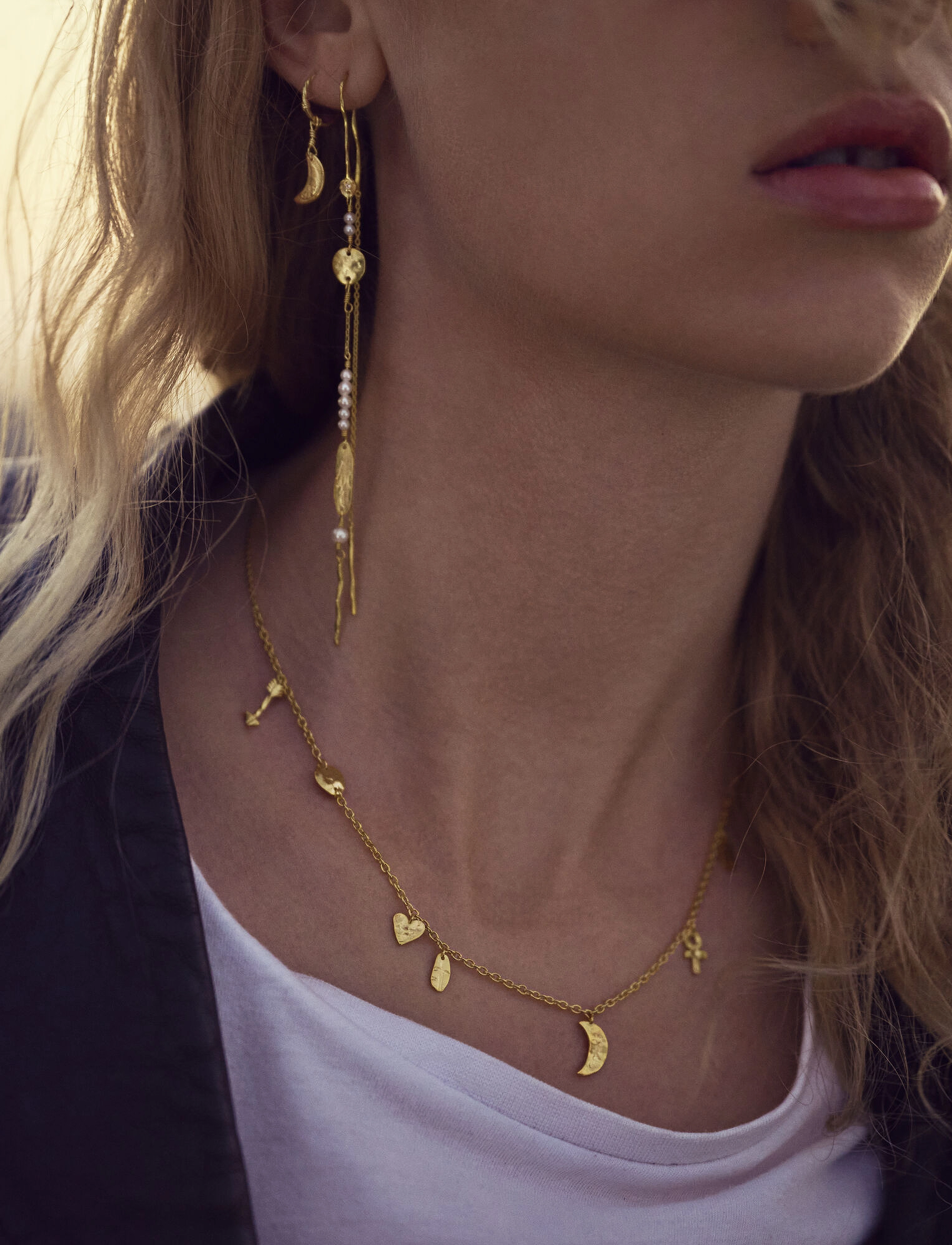 Maanesten - Cresida Necklace - gold - 3