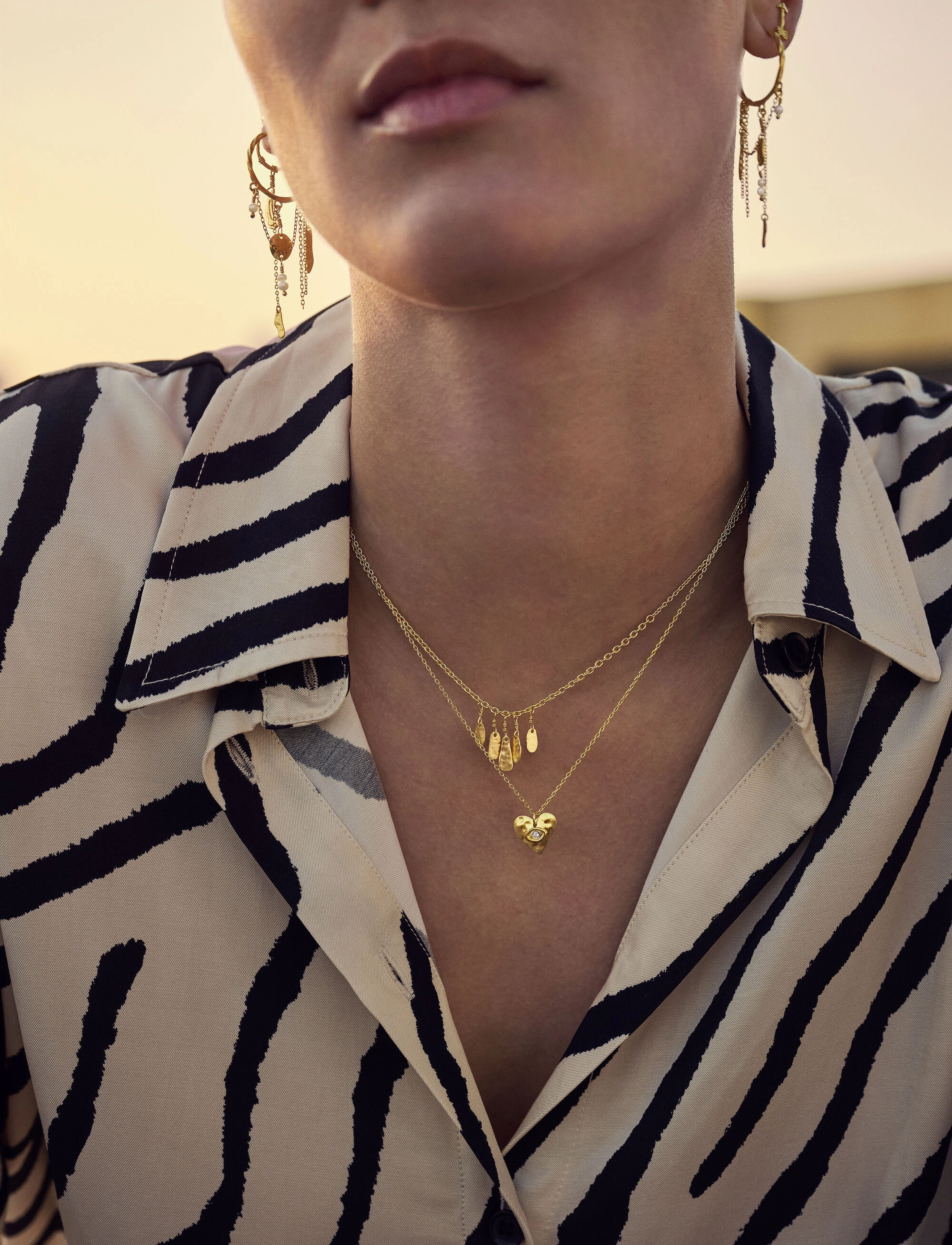 Maanesten - Theresa Necklace - gold - 3