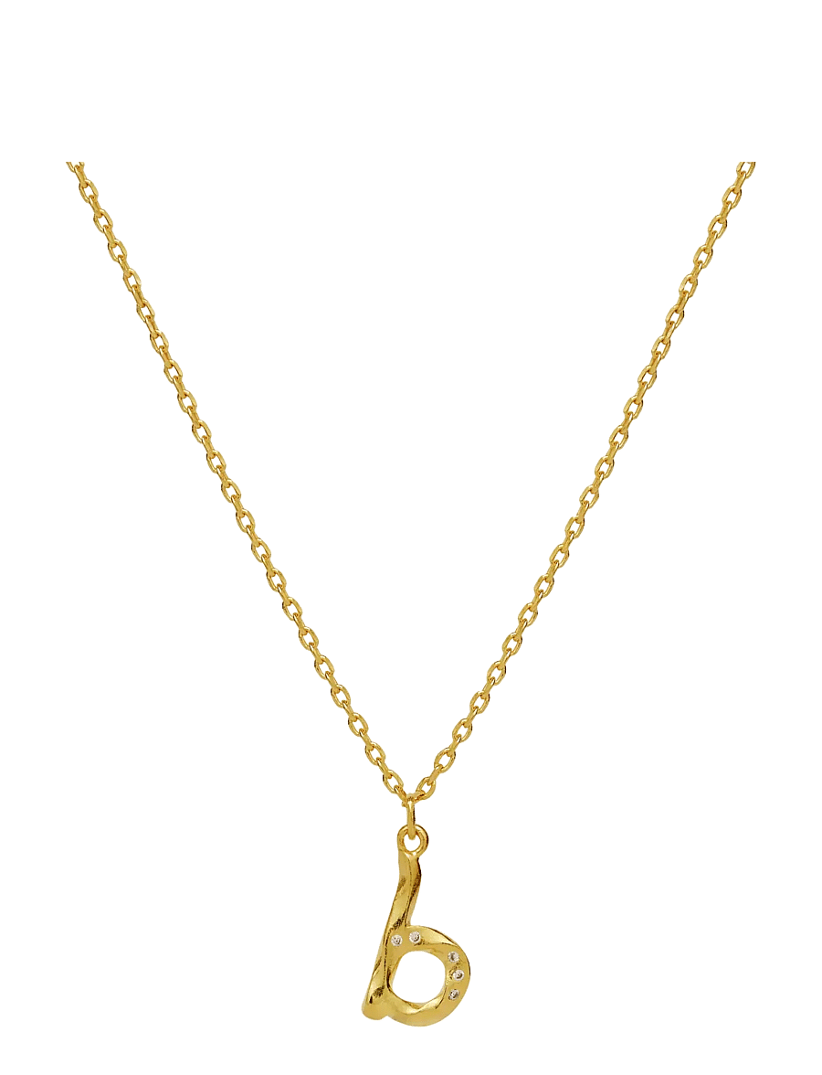 Maanesten - Alphabet - pendant necklaces - b - 1