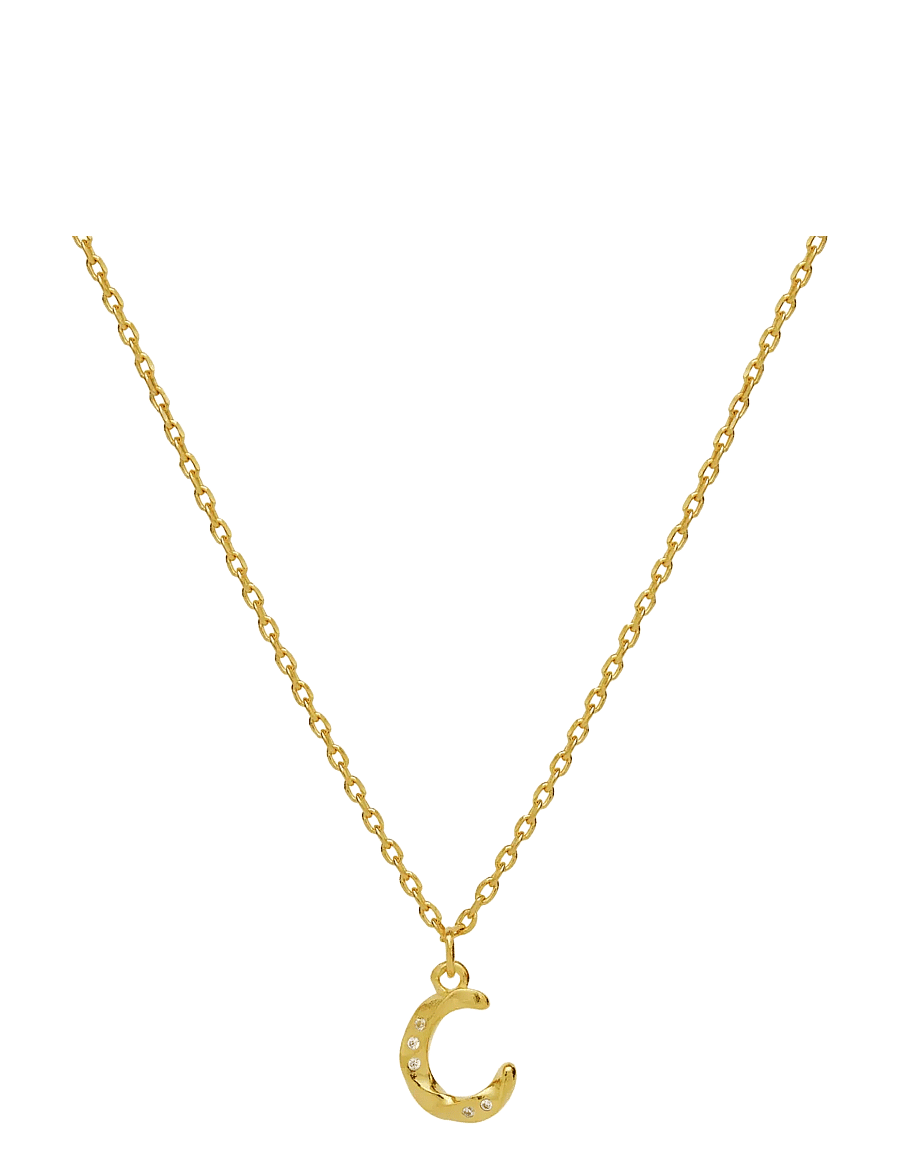 Maanesten - Alphabet - halsband med hänge - c - 1