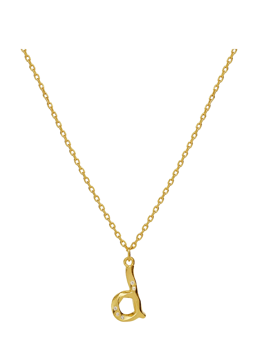 Maanesten - Alphabet - pendant necklaces - d - 1
