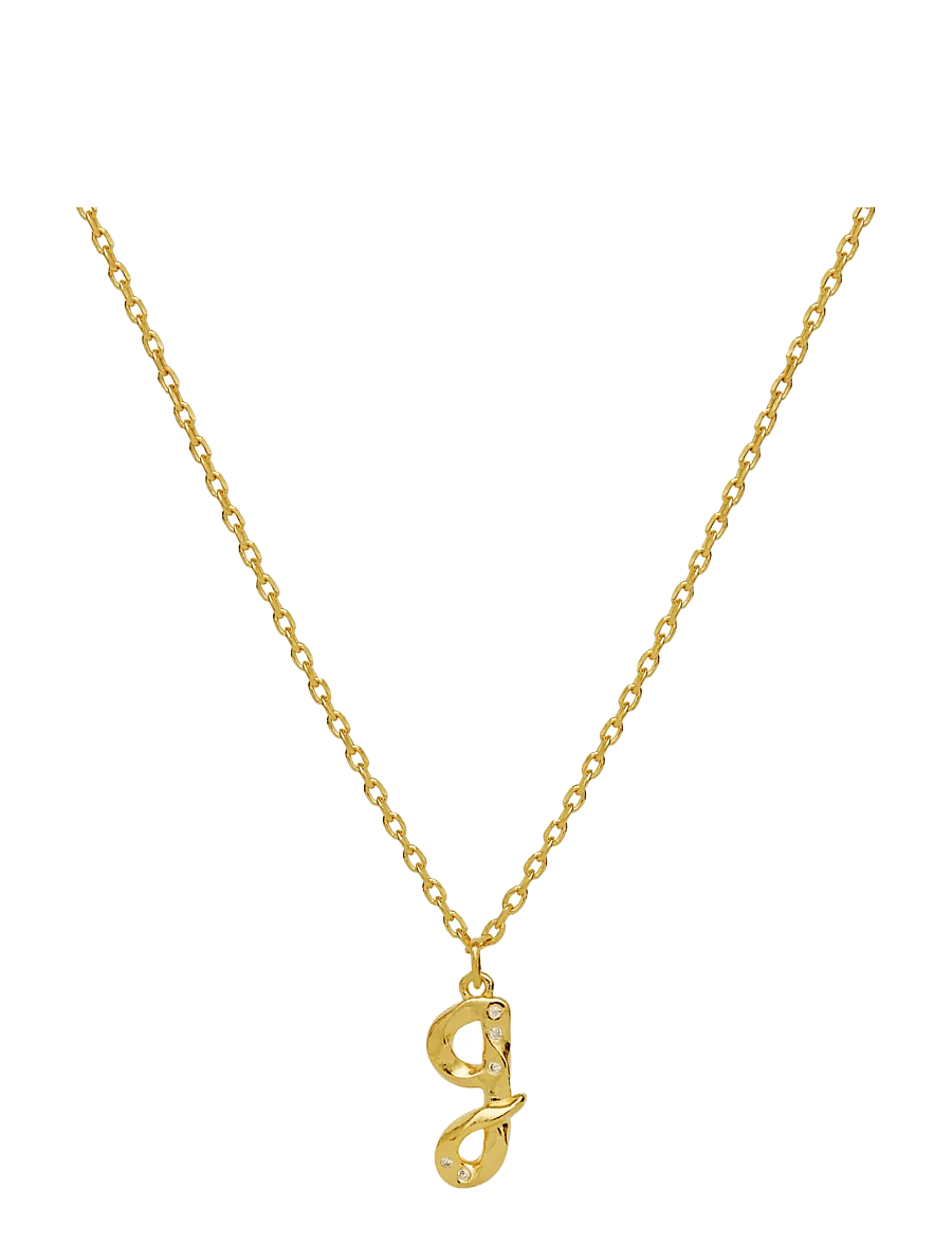 Maanesten - Alphabet - halsband med hänge - g - 1