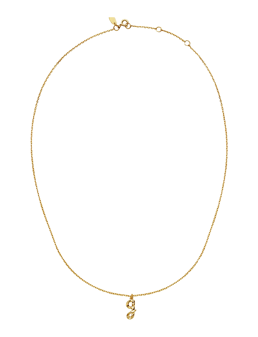 Maanesten - Alphabet - halsband med hänge - g - 2