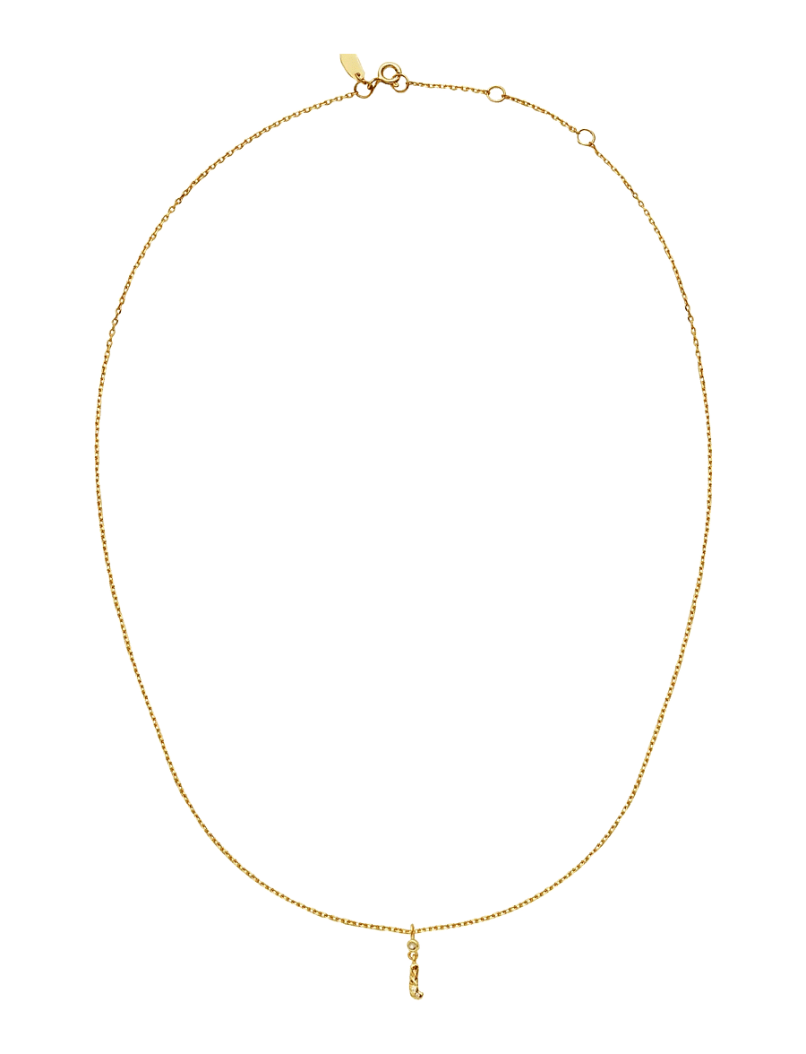 Maanesten - Alphabet - halsband med hänge - i - 2