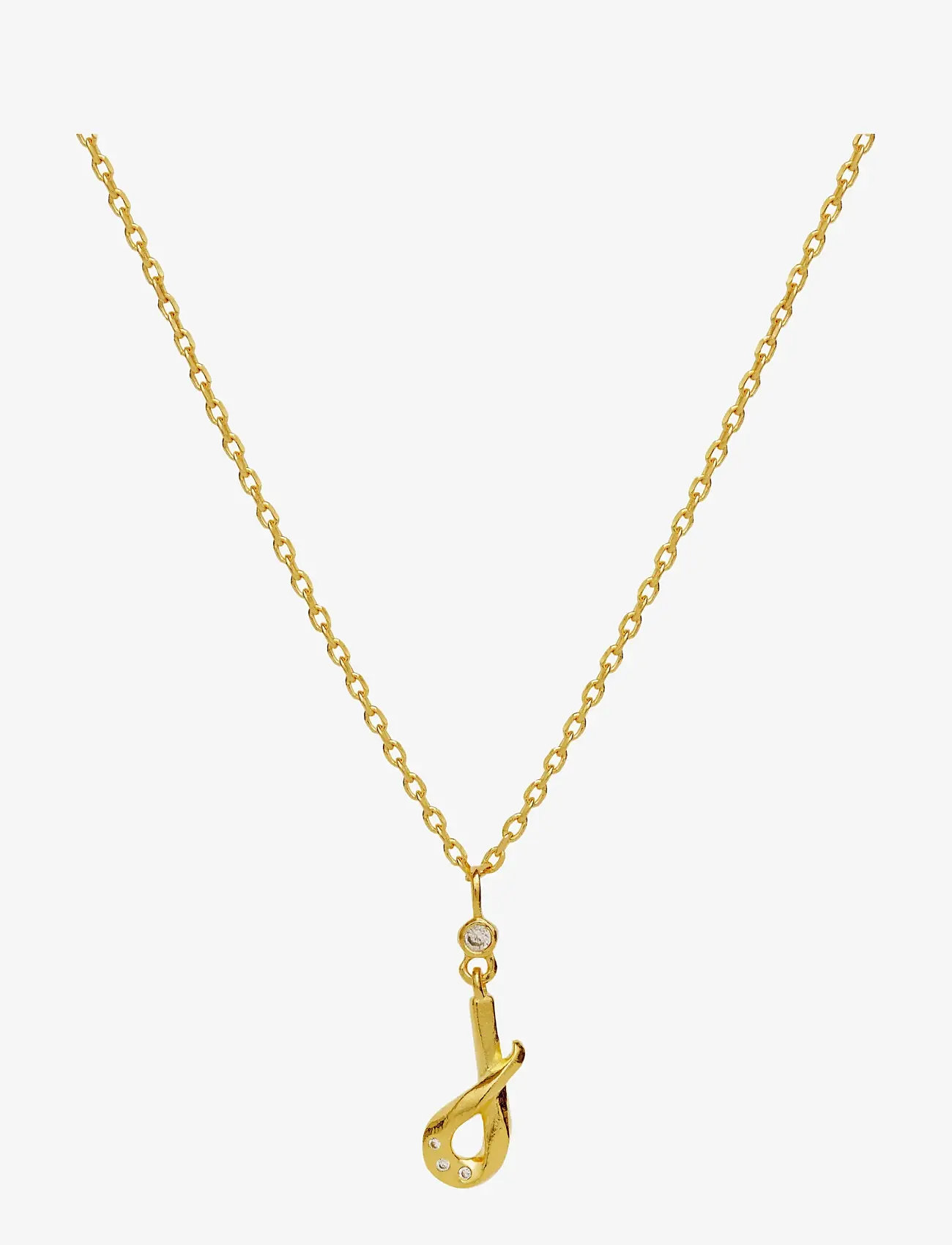 Maanesten - Alphabet - pendant necklaces - j - 1