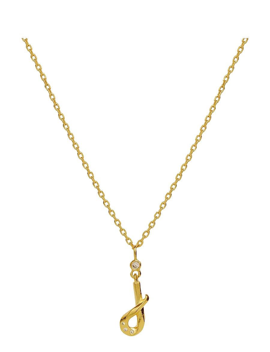 Maanesten - Alphabet - pendant necklaces - j - 1