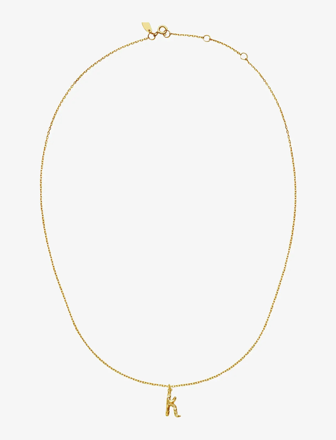 Maanesten - Alphabet - pendant necklaces - k - 2