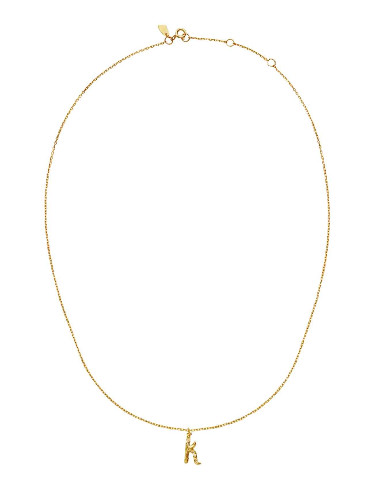 Maanesten - Alphabet - dainty necklaces - k - 2
