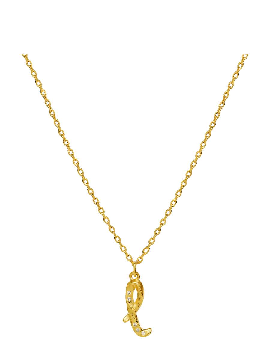 Maanesten - Alphabet - pendant necklaces - l - 1