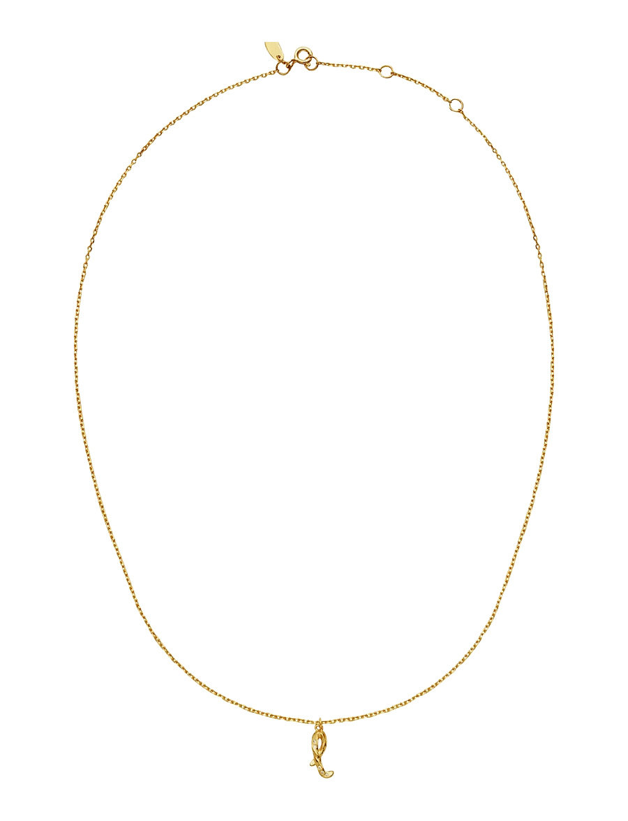 Maanesten - Alphabet - pendant necklaces - l - 2