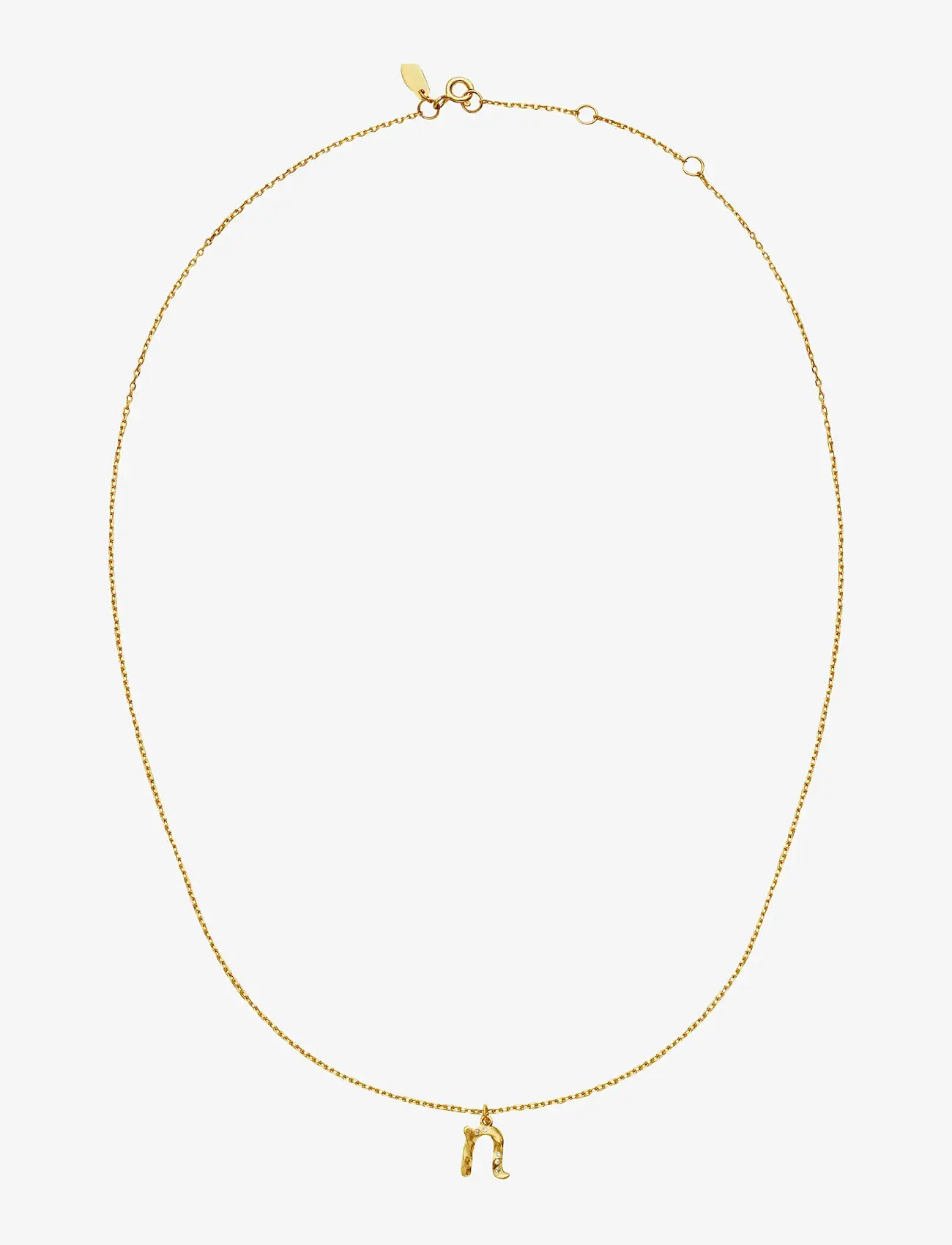Maanesten - Alphabet - pendant necklaces - n - 2