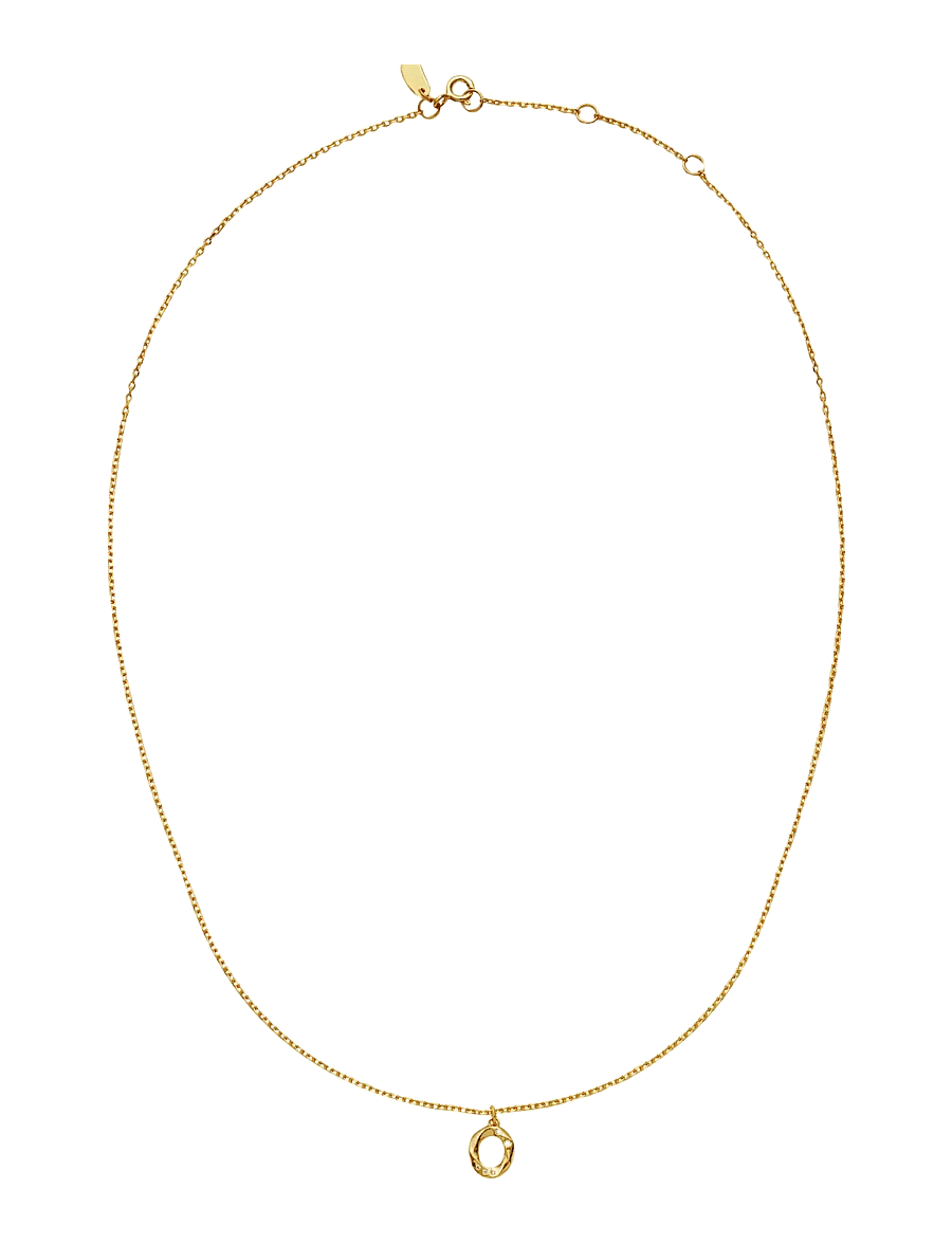 Maanesten - Alphabet - pendant necklaces - o - 2