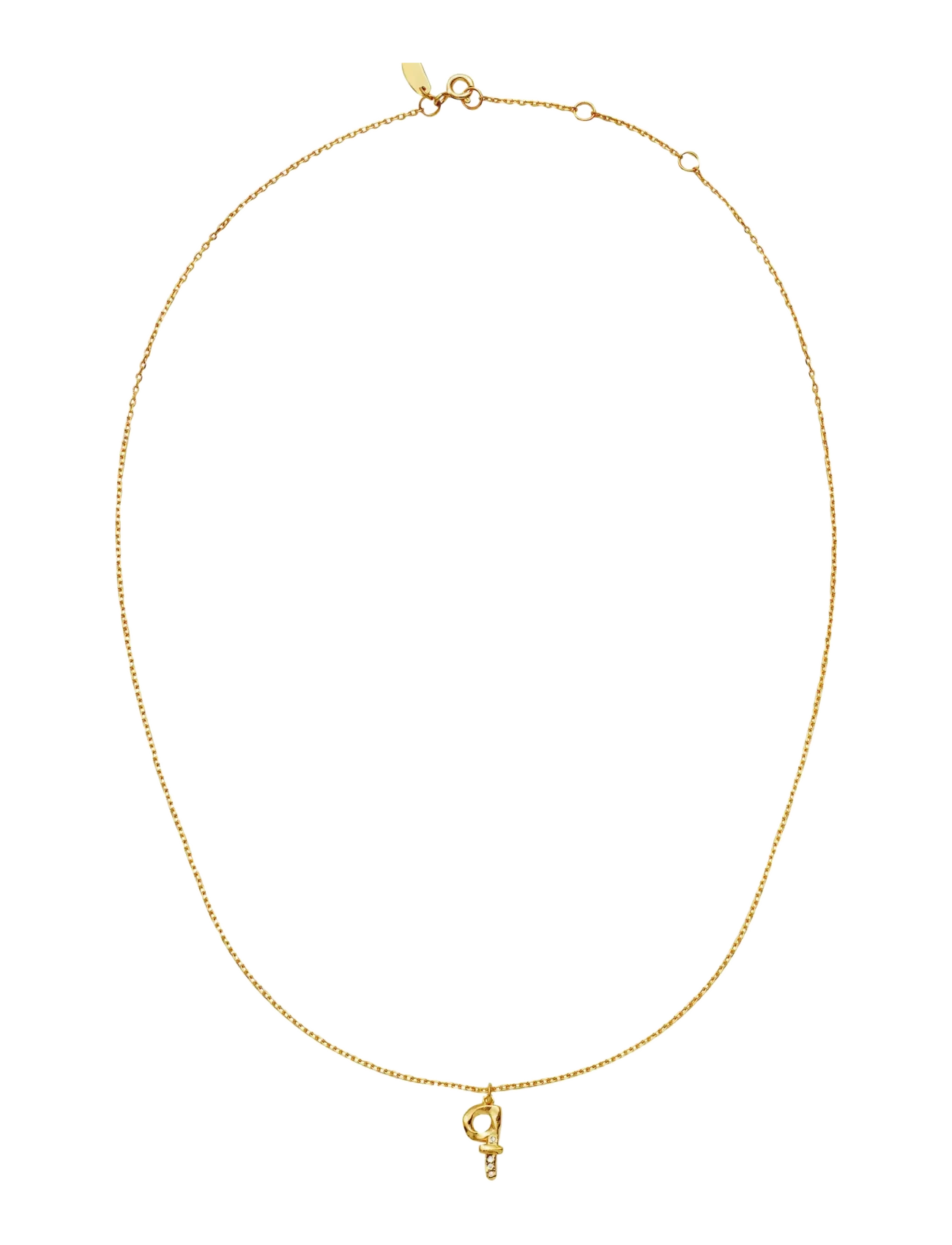 Maanesten - Alphabet - dainty necklaces - q - 2