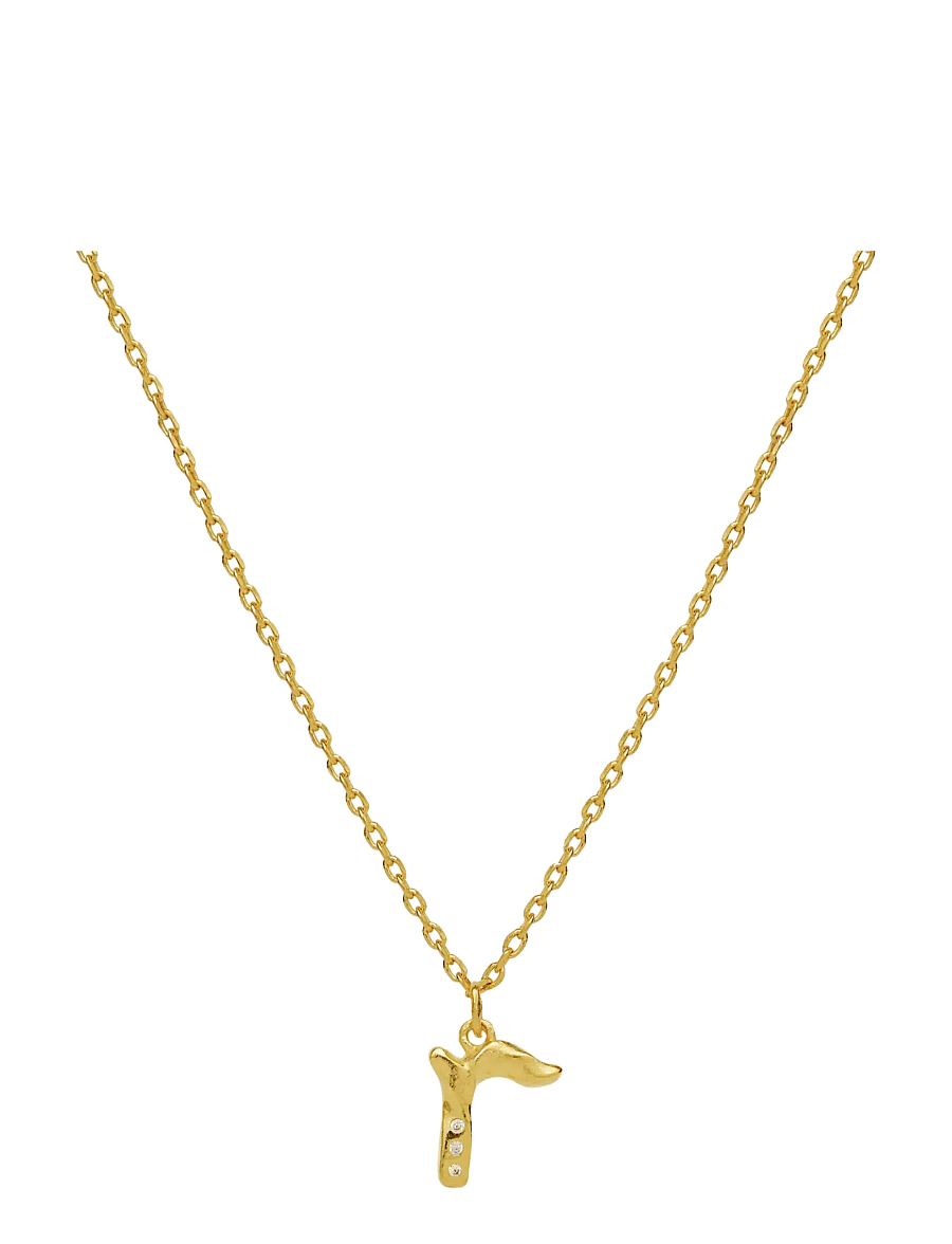 Maanesten - Alphabet - pendant necklaces - r - 1