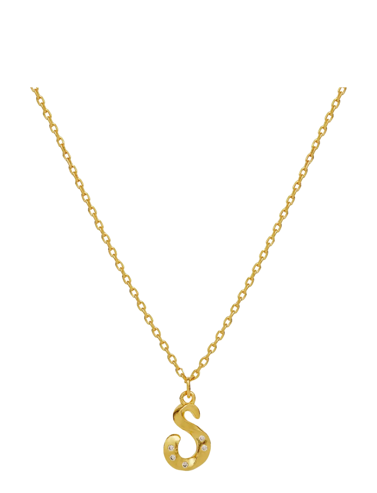 Maanesten Alphabet - Smykker - S / gold
