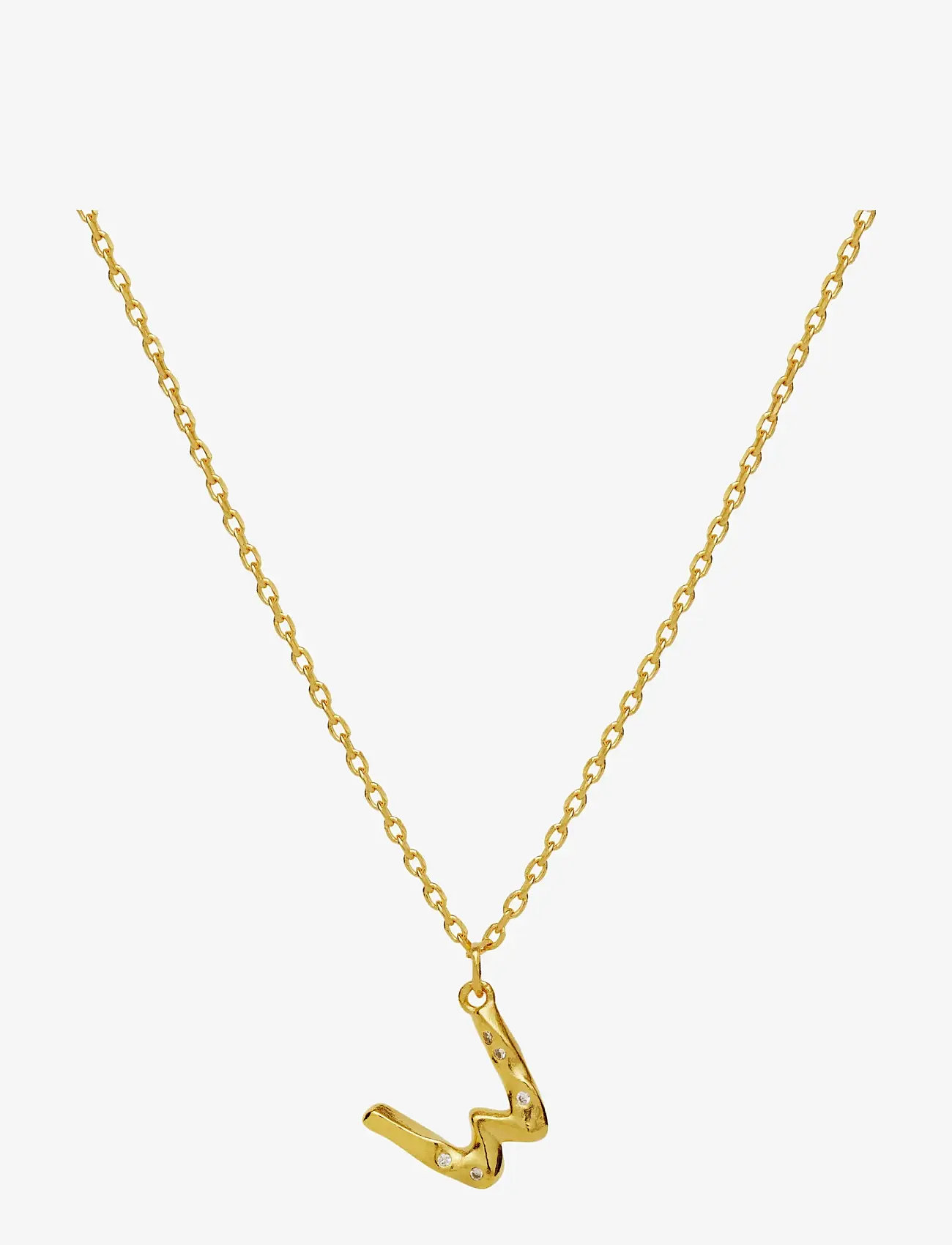 Maanesten - Alphabet - ripatsiga kaelakeed - w - 1