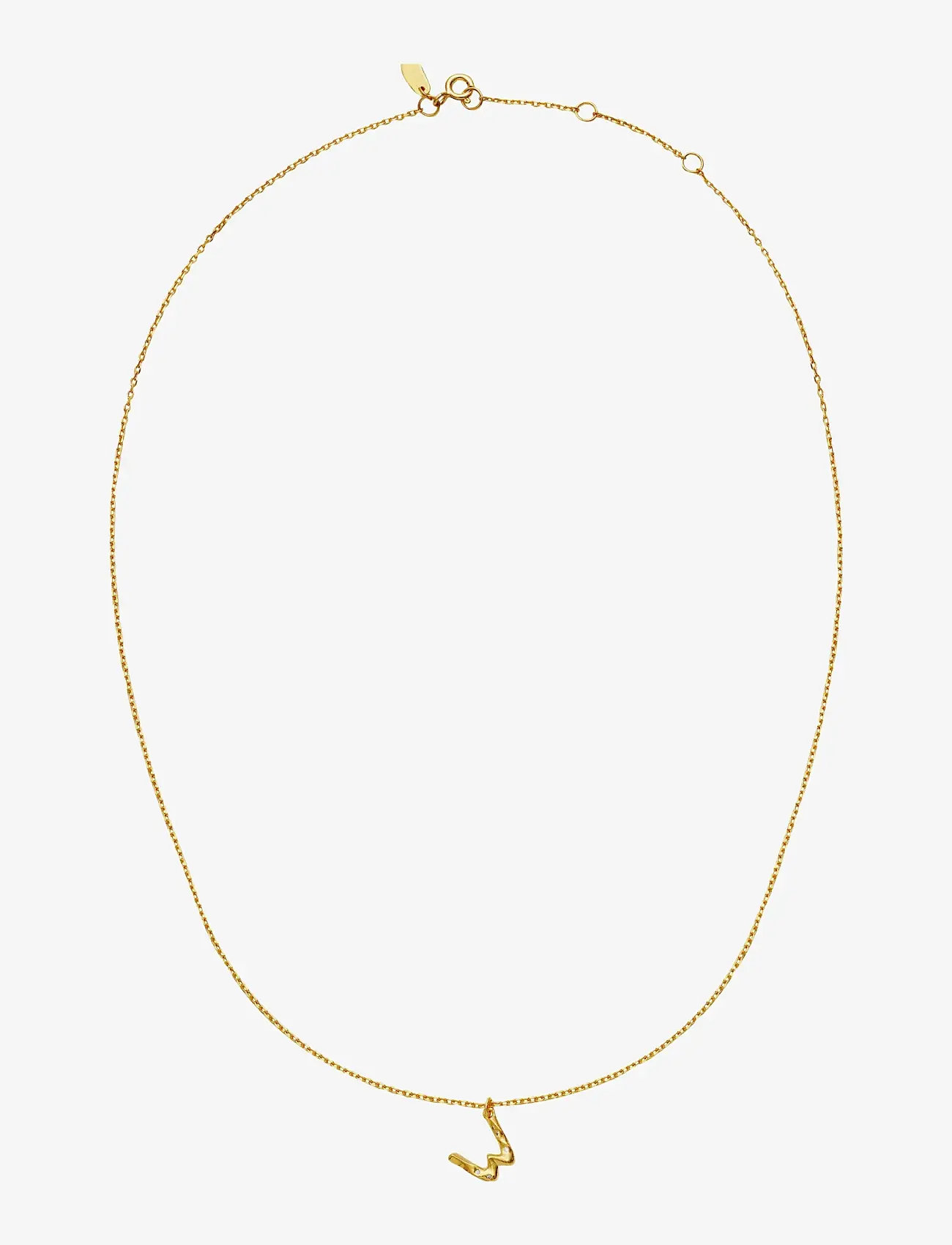 Maanesten - Alphabet - ripatsiga kaelakeed - w - 2